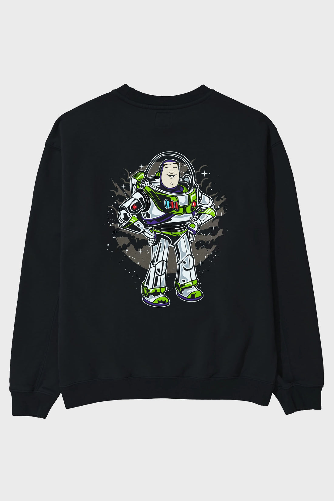 Buzz Arka Baskılı Oversize Sweatshirt Erkek Kadın Unisex