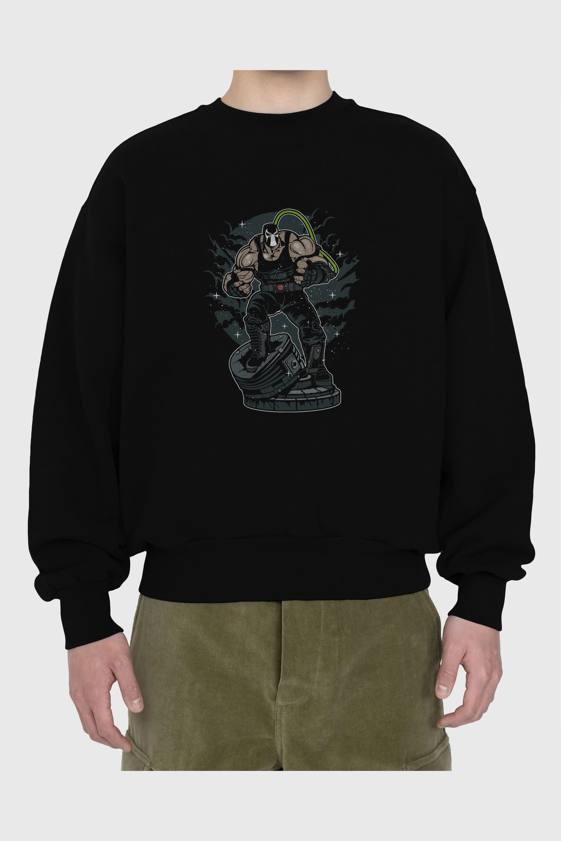 Bane (2) Ön Baskılı Oversize Sweatshirt Erkek Kadın Unisex