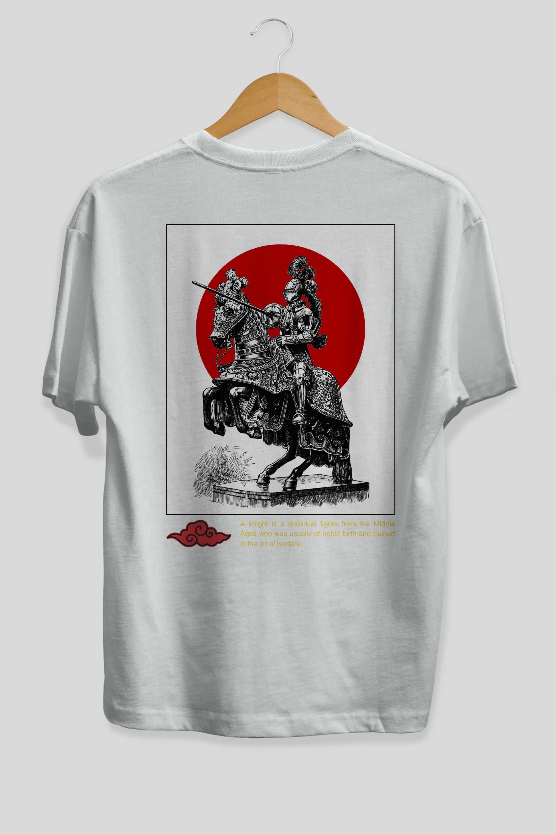 Japan Streetwear 2 Arka Baskılı Oversize t-shirt Erkek Kadın Unisex