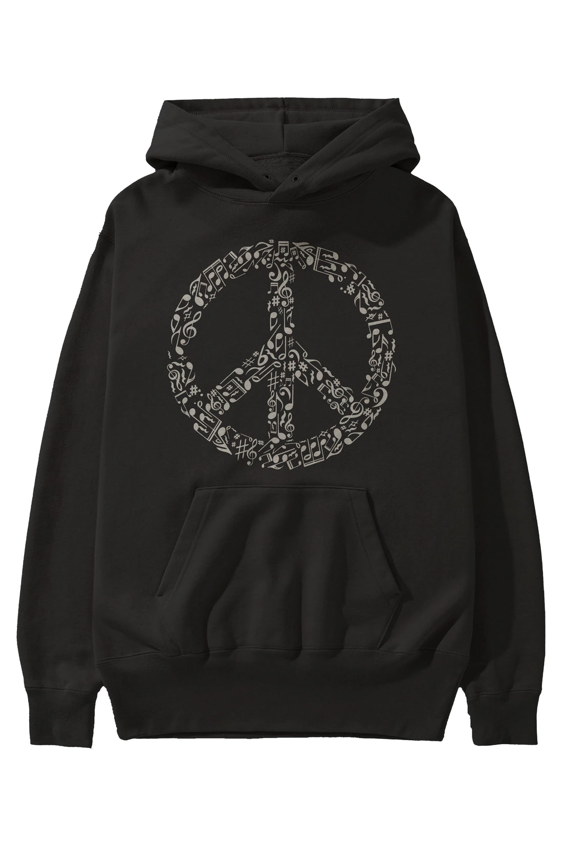 Rhyme In Peace Ön Baskılı Hoodie Oversize Kapüşonlu Sweatshirt Erkek Kadın Unisex