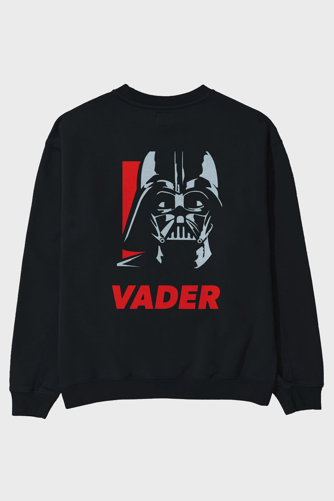 Darth Vader Arka Baskılı Oversize Sweatshirt Erkek Kadın Unisex