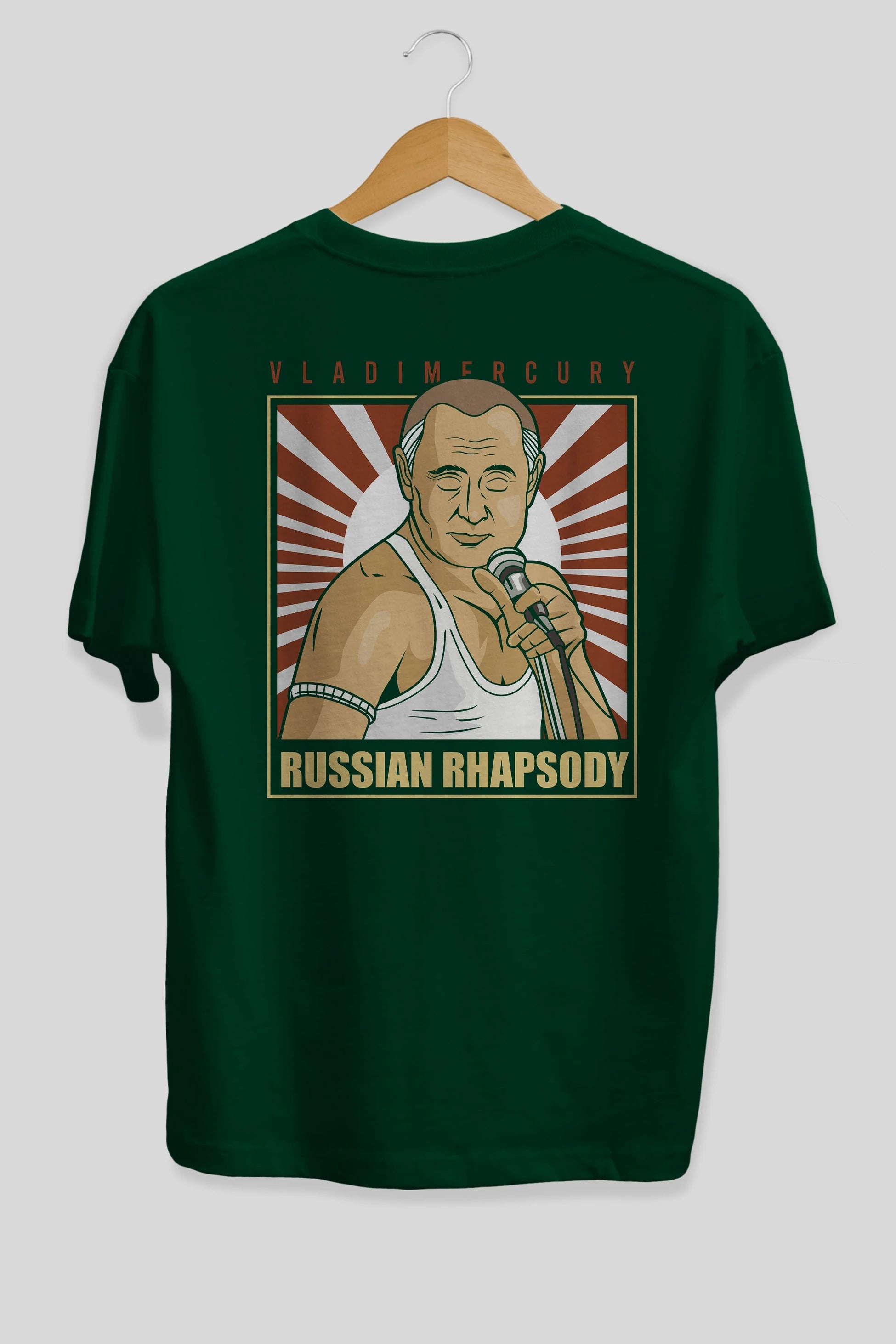 Freddy Puttin Arka Baskılı Oversize t-shirt Erkek Kadın Unisex %100 Pamuk tişort