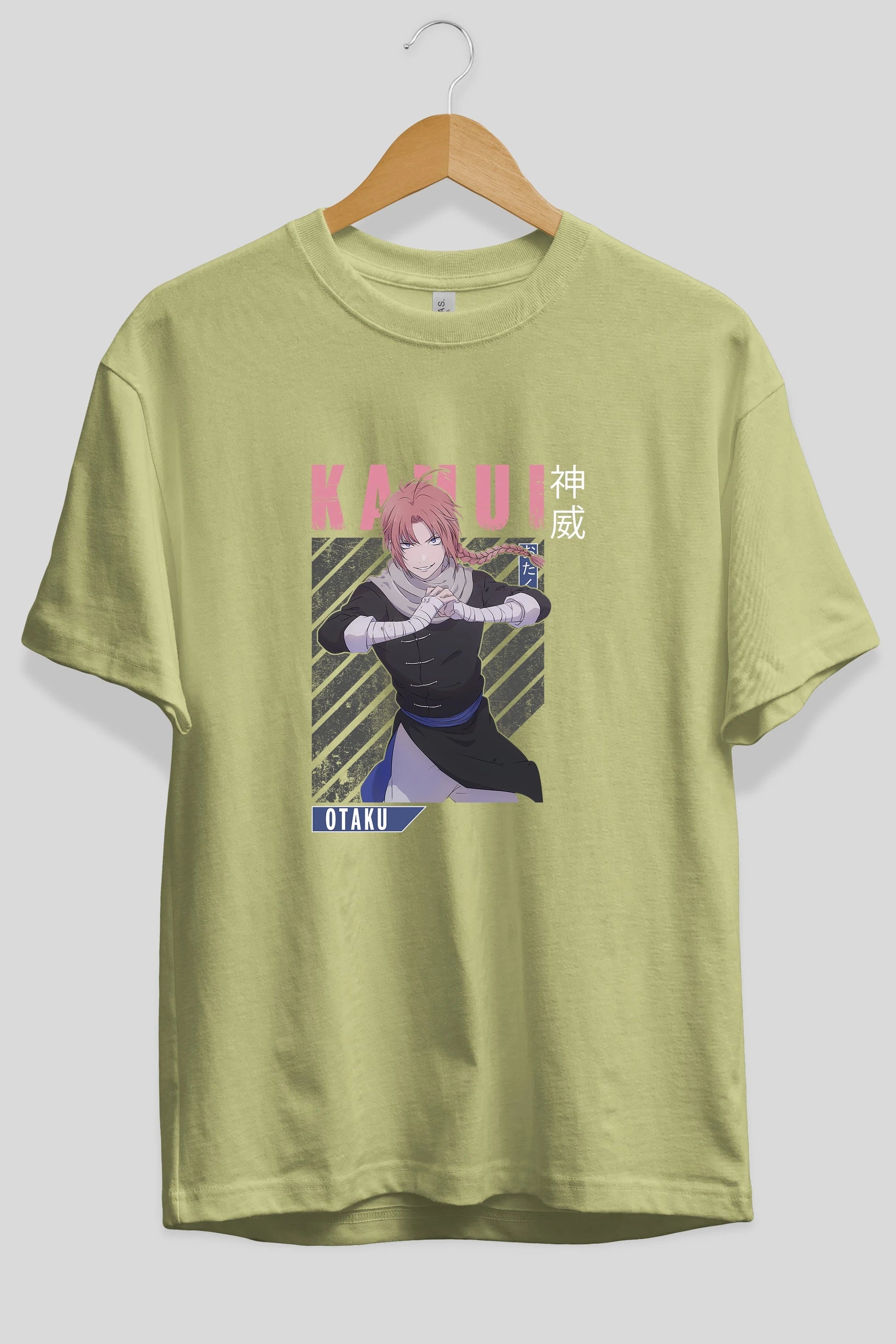 Kamui GINTAMA Anime Ön Baskılı Oversize t-shirt %100 pamuk Erkek Kadın Unisex