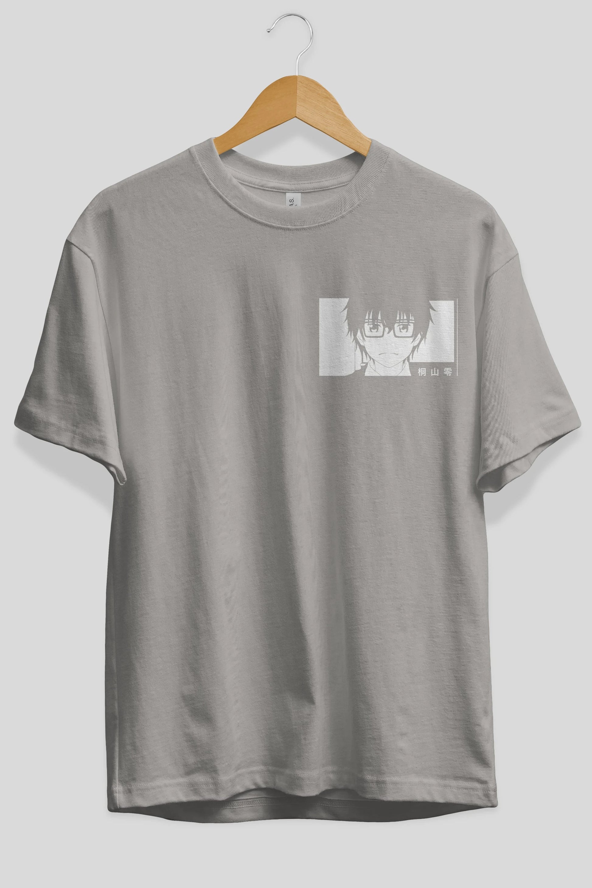 Rei Kiriyama 3 Ön Sol Baskılı Oversize t-shirt Erkek Kadın Unisex %100 Pamuk Bisiklet Yaka tişort