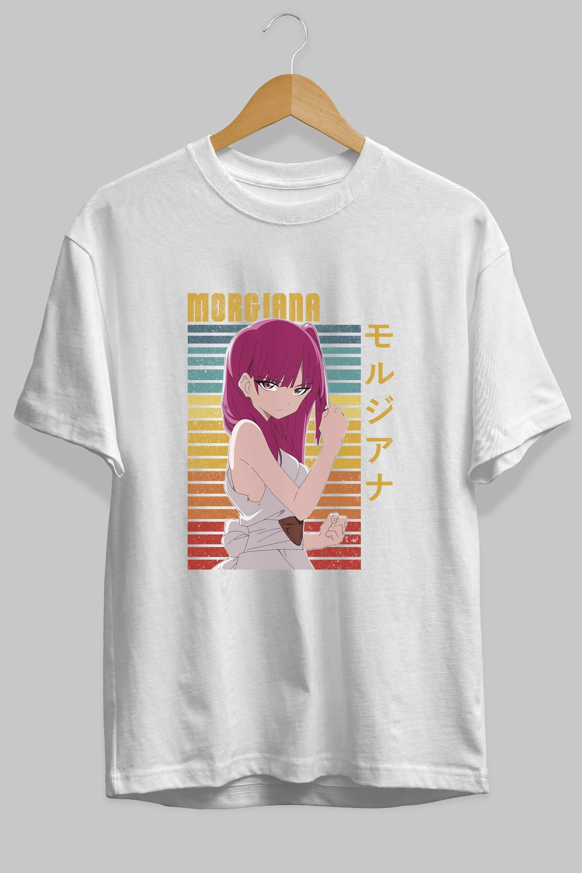 Morgiana 3 Anime Ön Baskılı Oversize t-shirt %100 pamuk Erkek Kadın Unisex