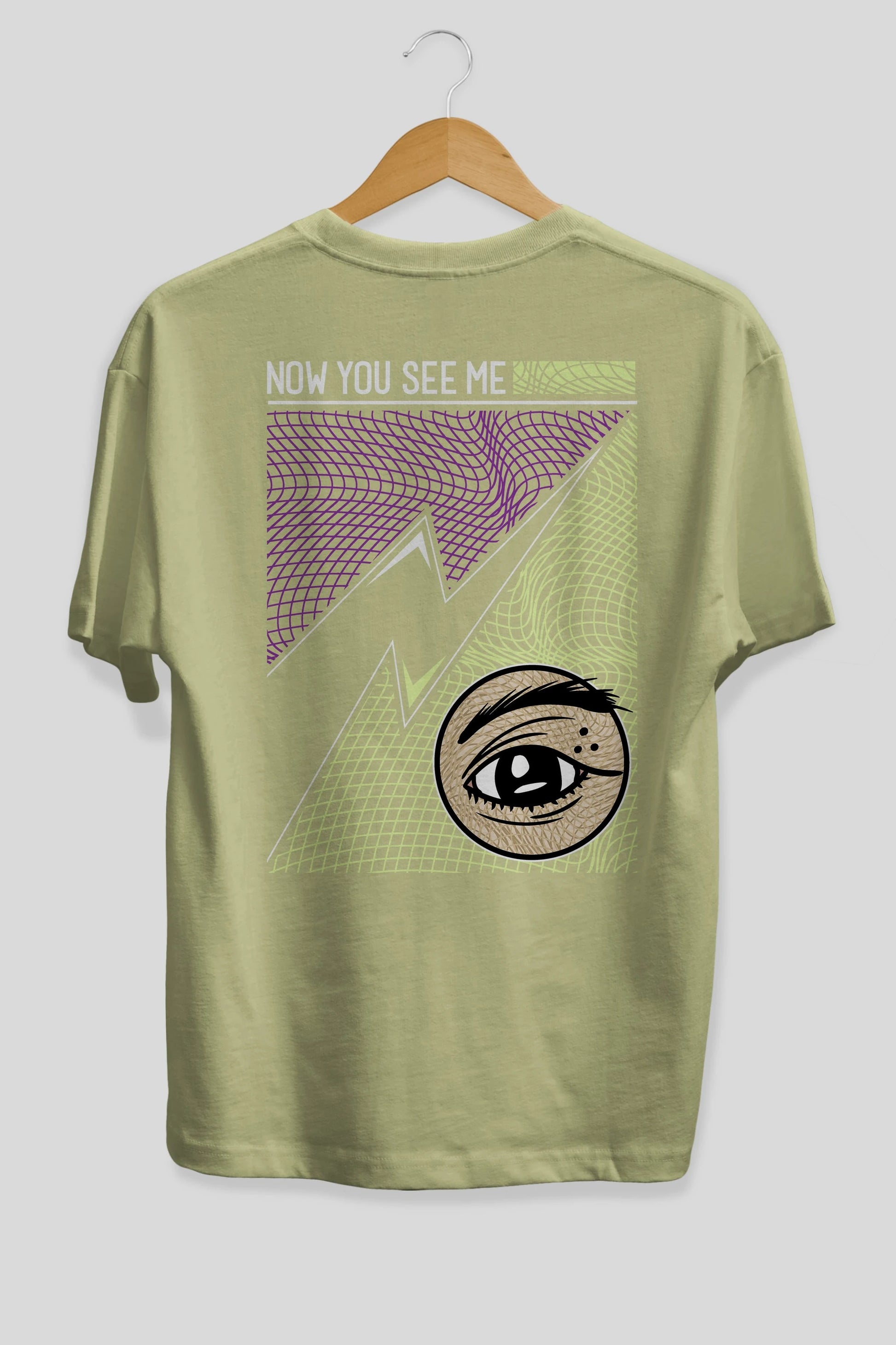 Now You See Me Arka Baskılı Oversize t-shirt Erkek Kadın Unisex