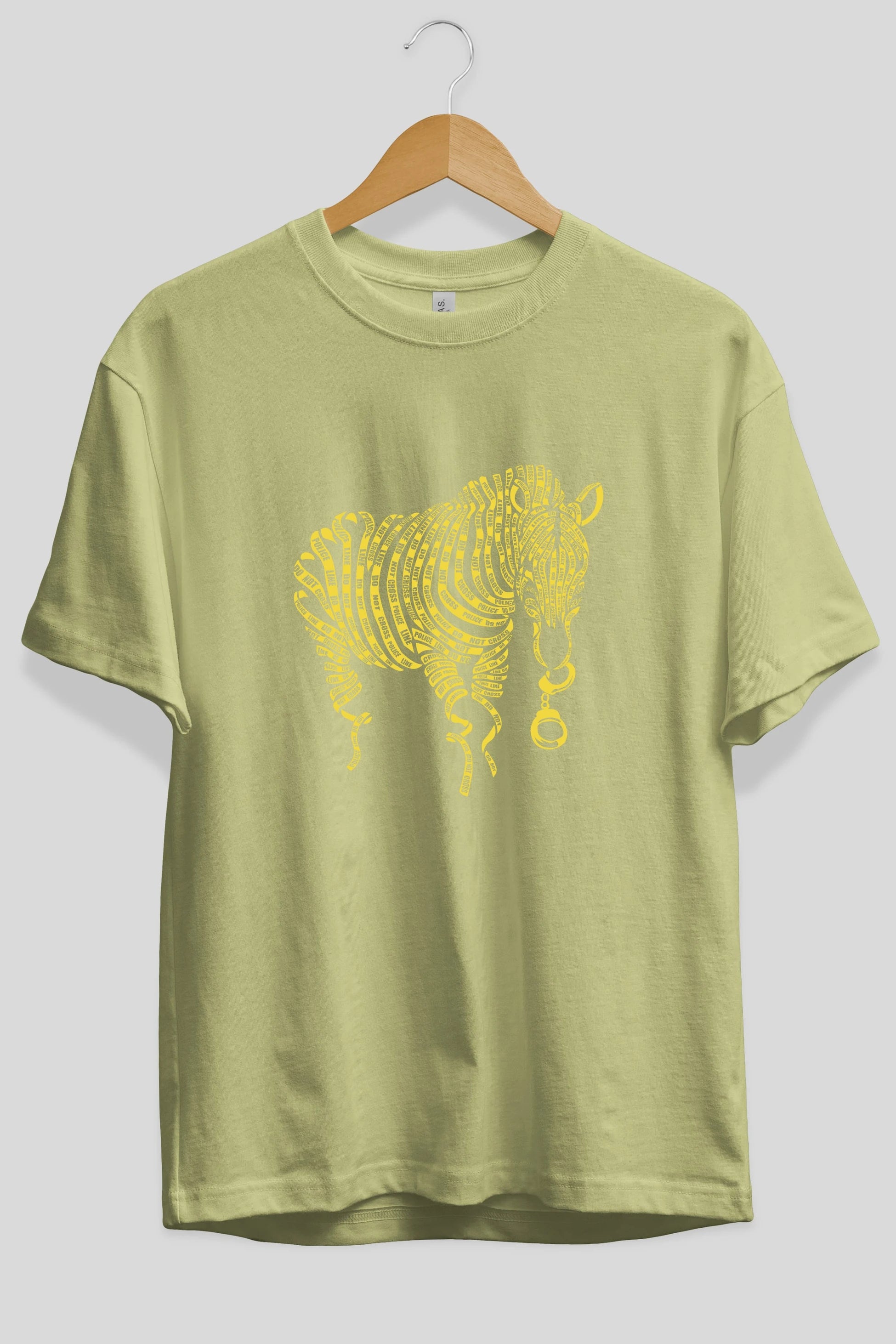 Nature of Crime Ön Baskılı Oversize t-shirt %100 pamuk Erkek Kadın Unisex