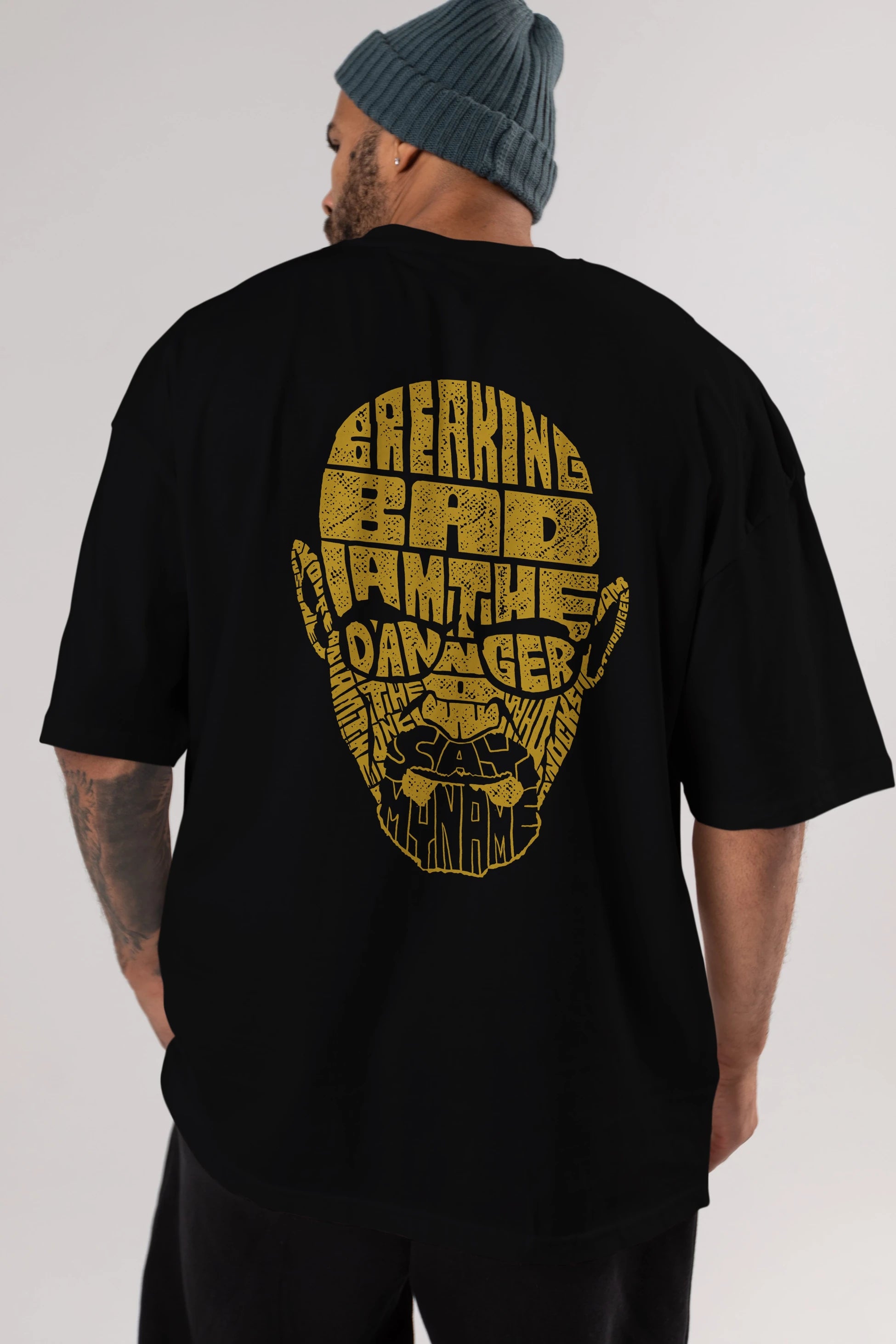 Breaking Bad Arka Baskılı Oversize t-shirt %100 pamuk Erkek Kadın Unisex
