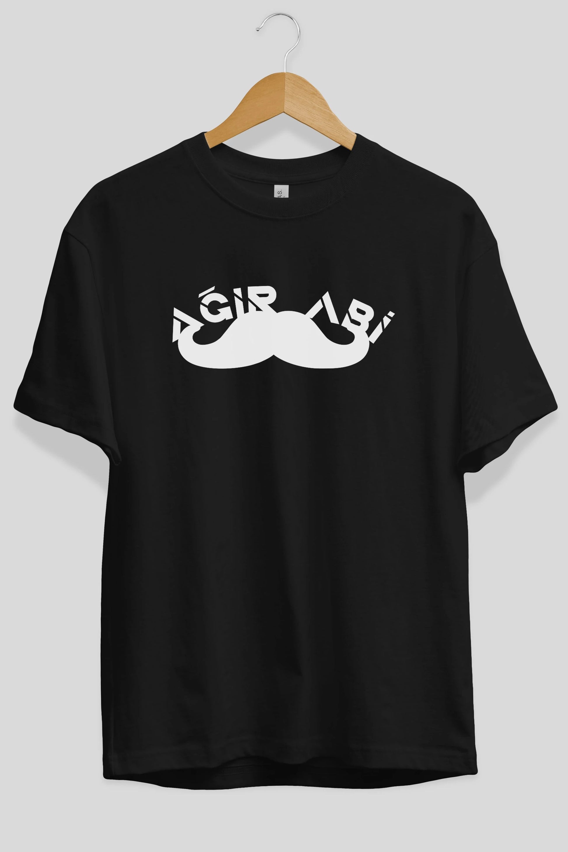 Ağır Abi Ön Baskılı Oversize t-shirt %100 pamuk Erkek Kadın Unisex