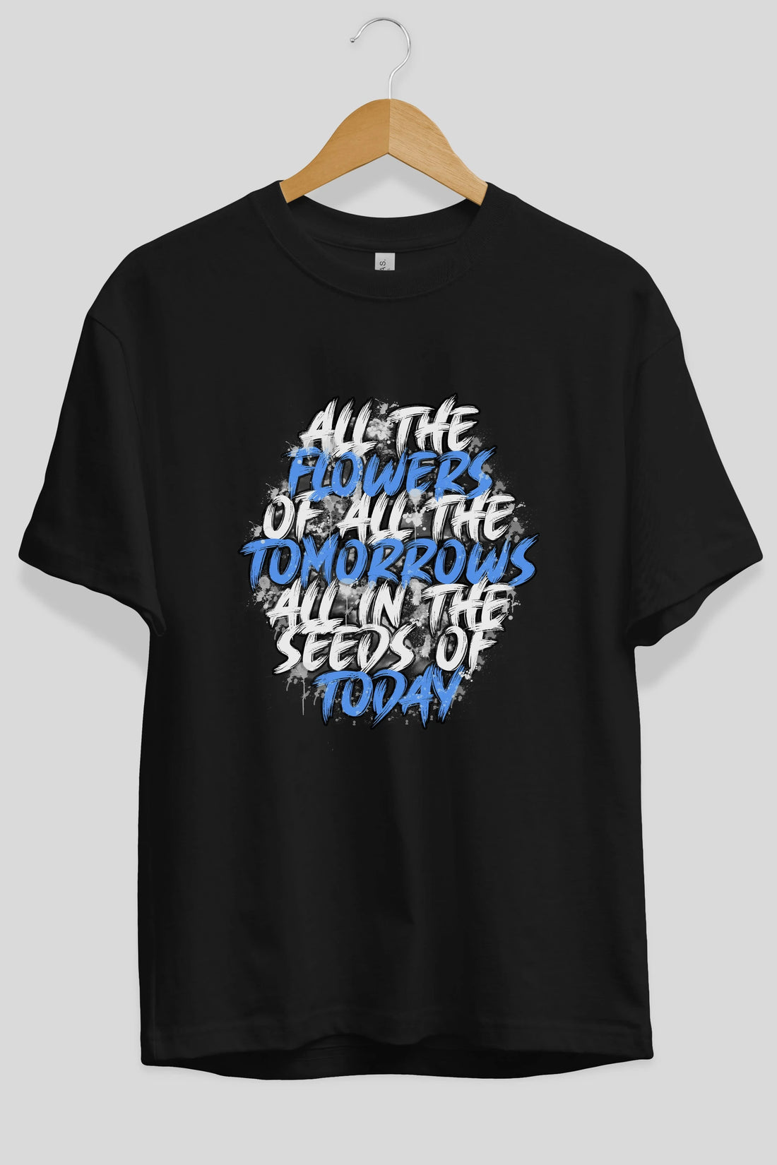 All The Flowers Of All The Tomorrows Ön Baskılı Oversize t-shirt Erkek Kadın Unisex