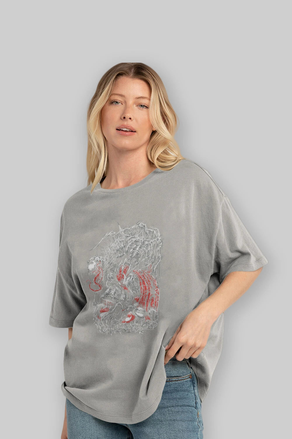 Venom (14) Ön Baskılı Oversize t-shirt Erkek Kadın Unisex %100 Pamuk Bisiklet Yaka tişort