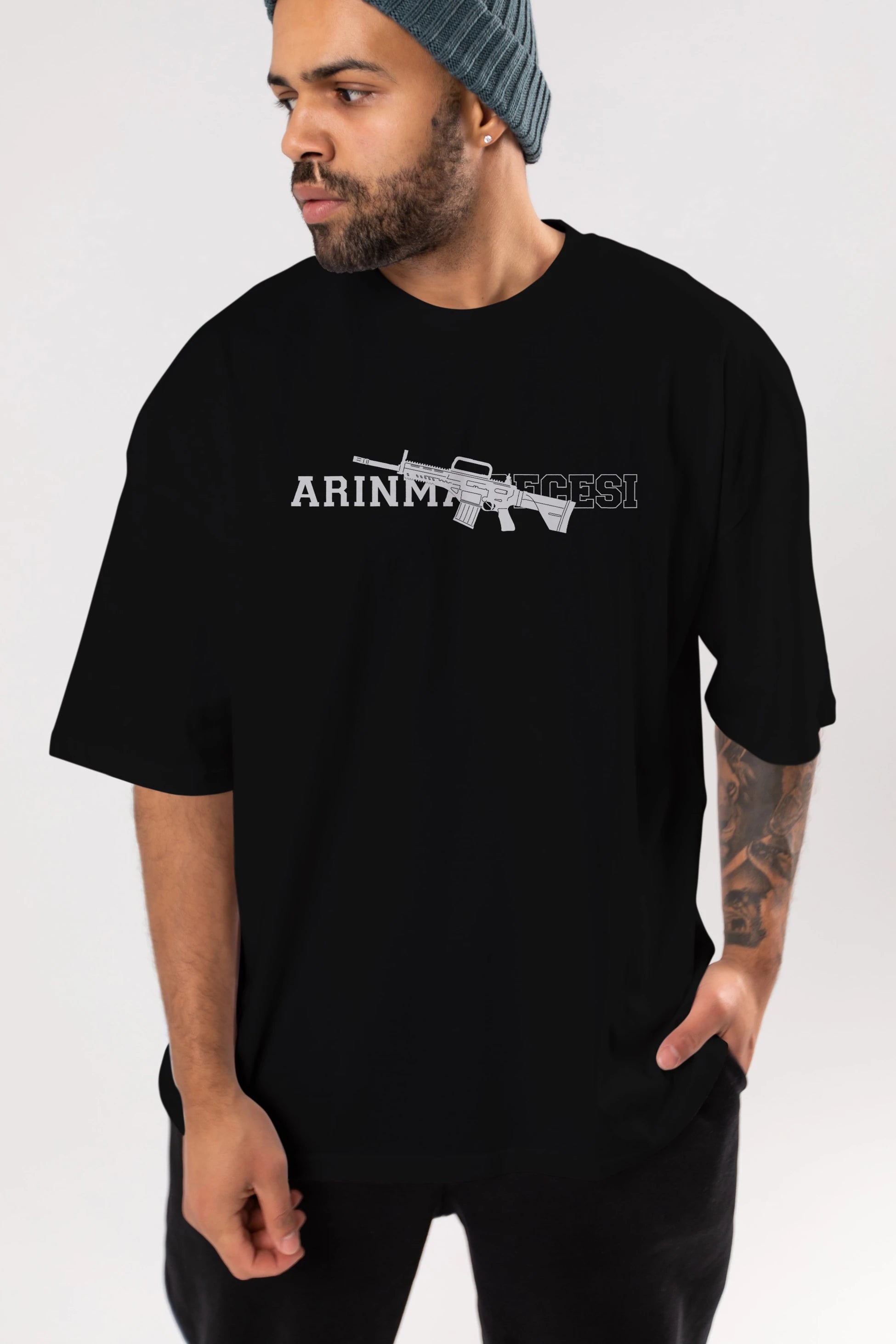 Arınma Gecesi Ön Baskılı Oversize t-shirt %100 pamuk Erkek Kadın Unisex