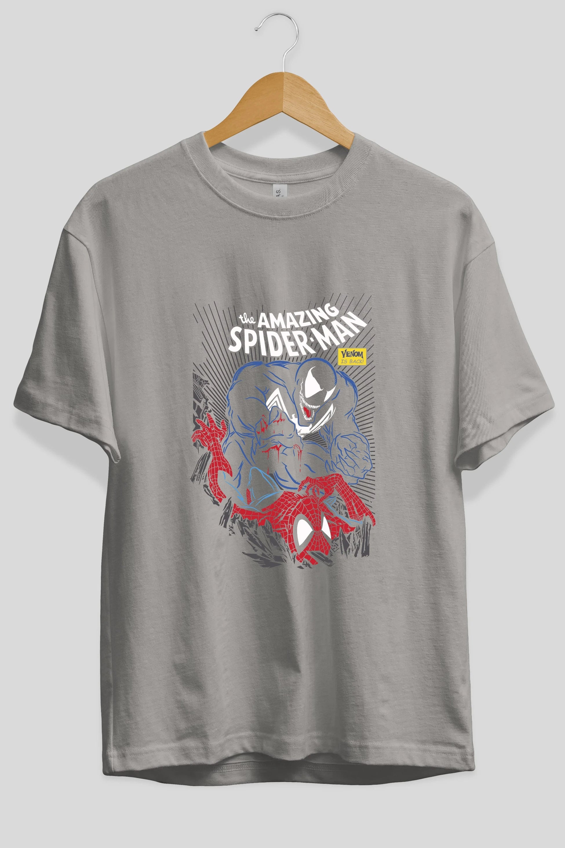 Venom (19) Ön Baskılı Oversize t-shirt Erkek Kadın Unisex %100 Pamuk Bisiklet Yaka tişort