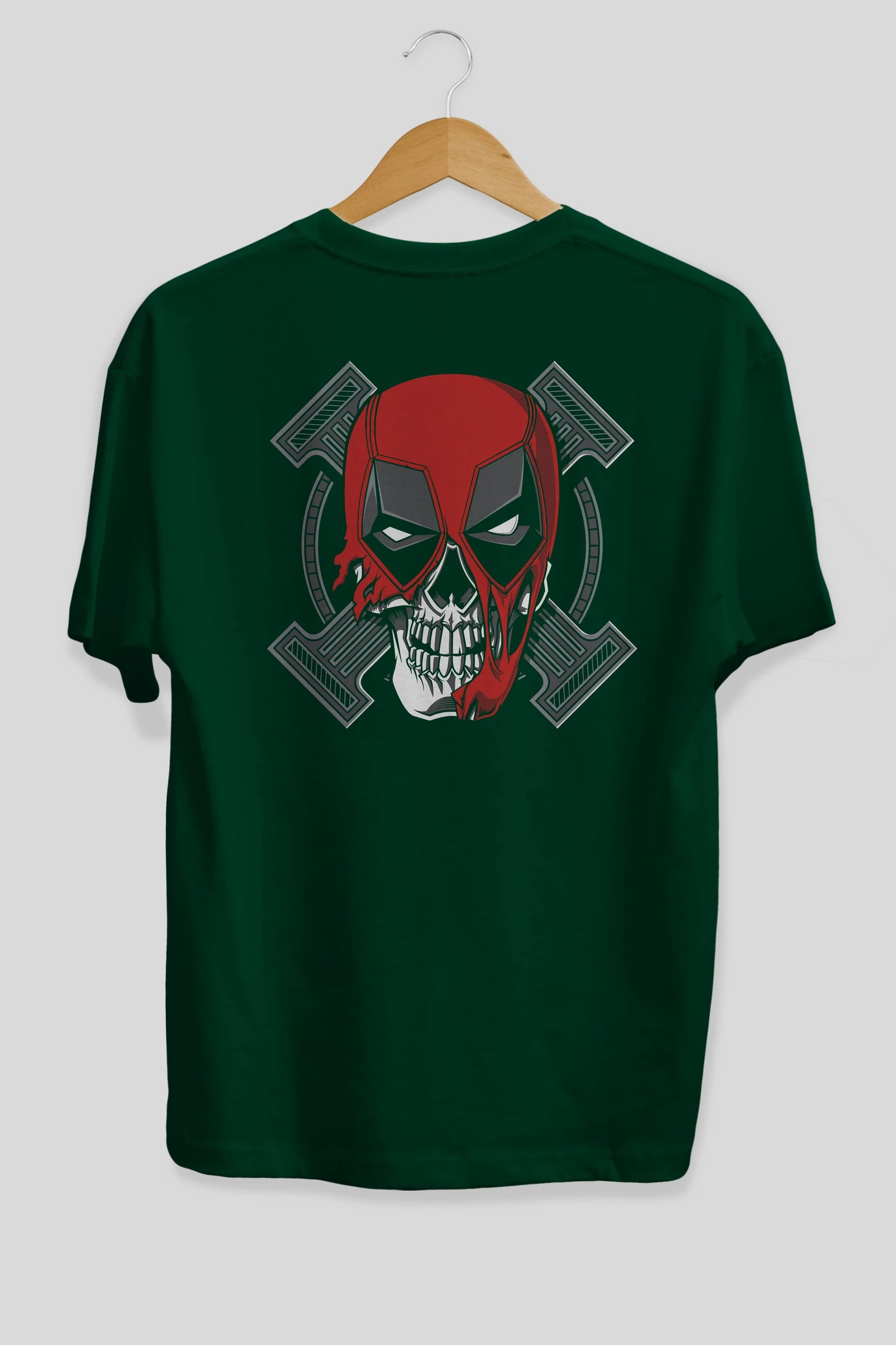 Deadpool (7) Arka Baskılı Oversize t-shirt Erkek Kadın Unisex %100 Pamuk Bisiklet Yaka tişort