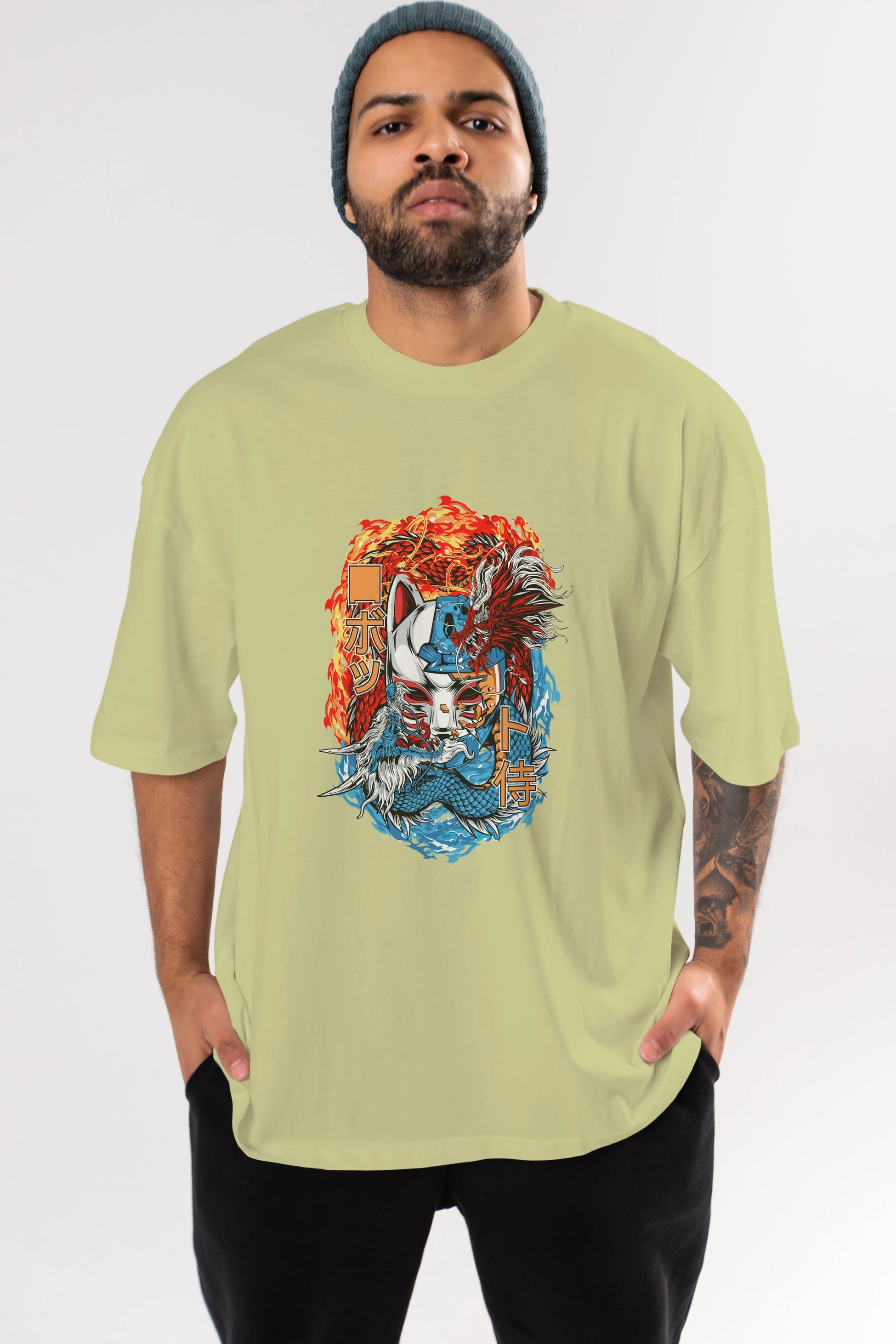 ONE PIECE (7) Anime Ön Baskılı Oversize t-shirt %100 pamuk Erkek Kadın Unisex