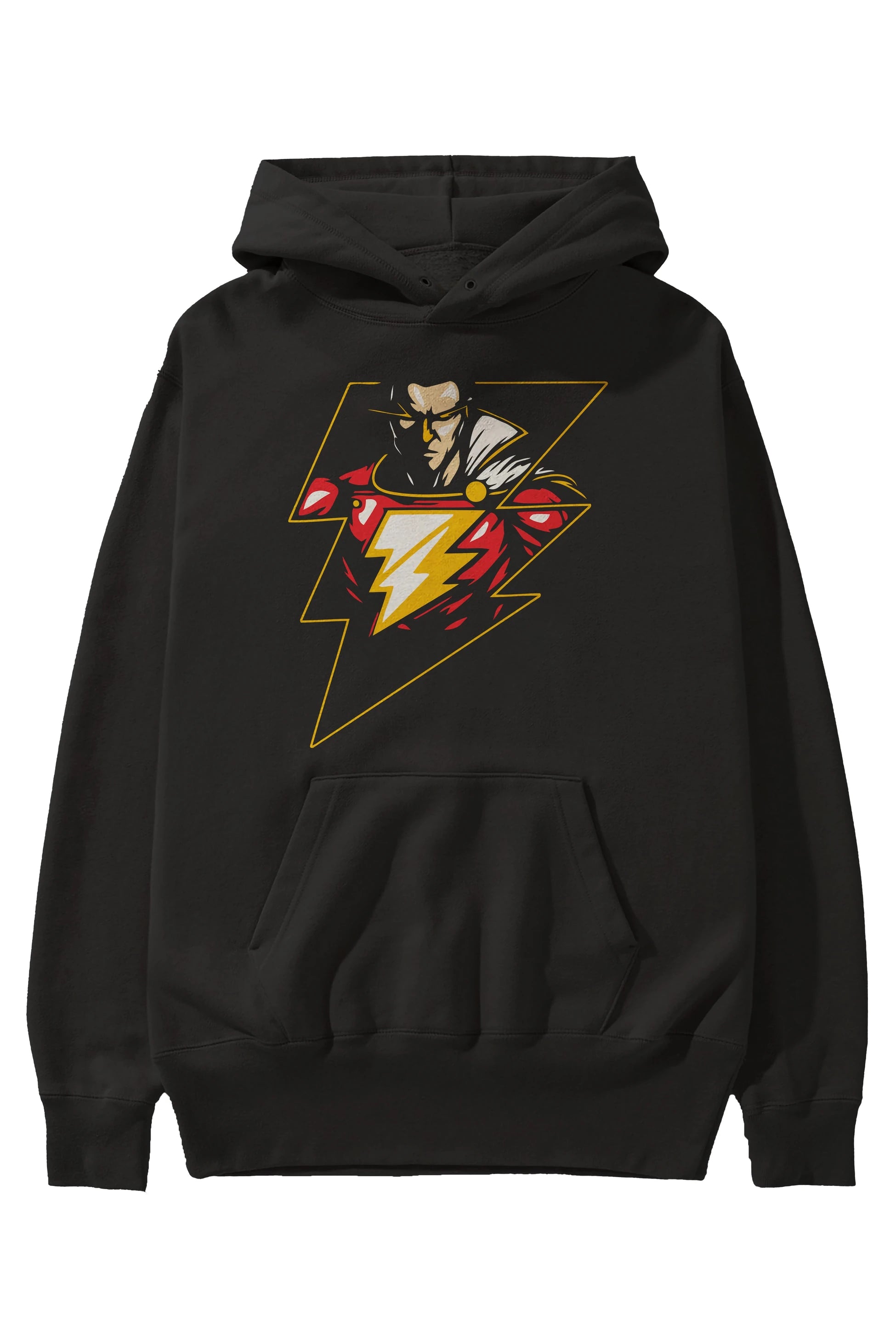 Flash Avengers (3) Ön Baskılı Hoodie Oversize Kapüşonlu Sweatshirt Erkek Kadın Unisex
