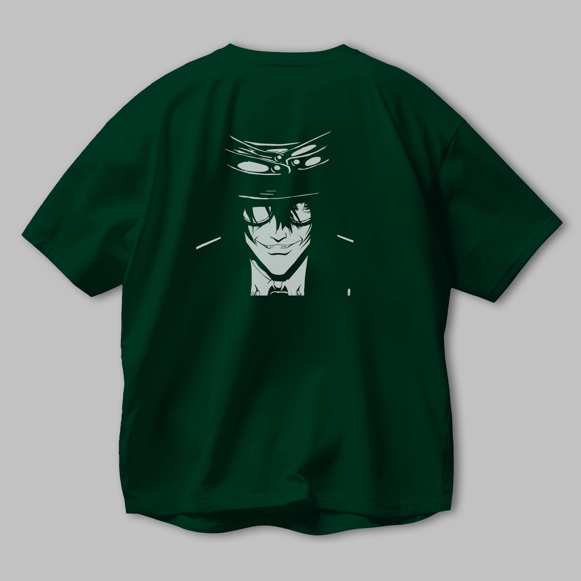 Alucard 1 Anime Arka Baskılı Oversize t-shirt Erkek Kadın Unisex