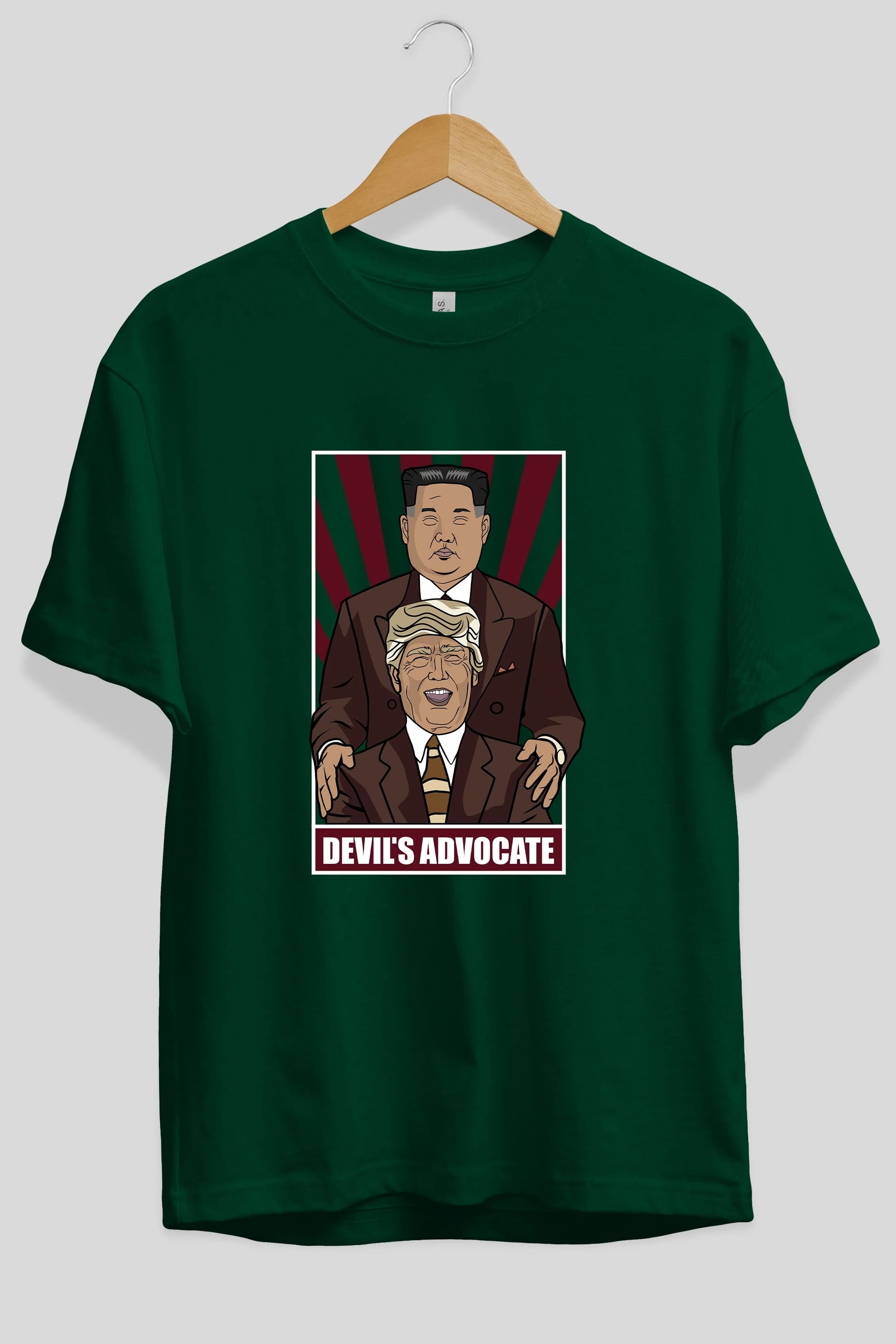 Devil_s Advocate Ön Baskılı Oversize t-shirt Erkek Kadın Unisex %100 Pamuk tişort