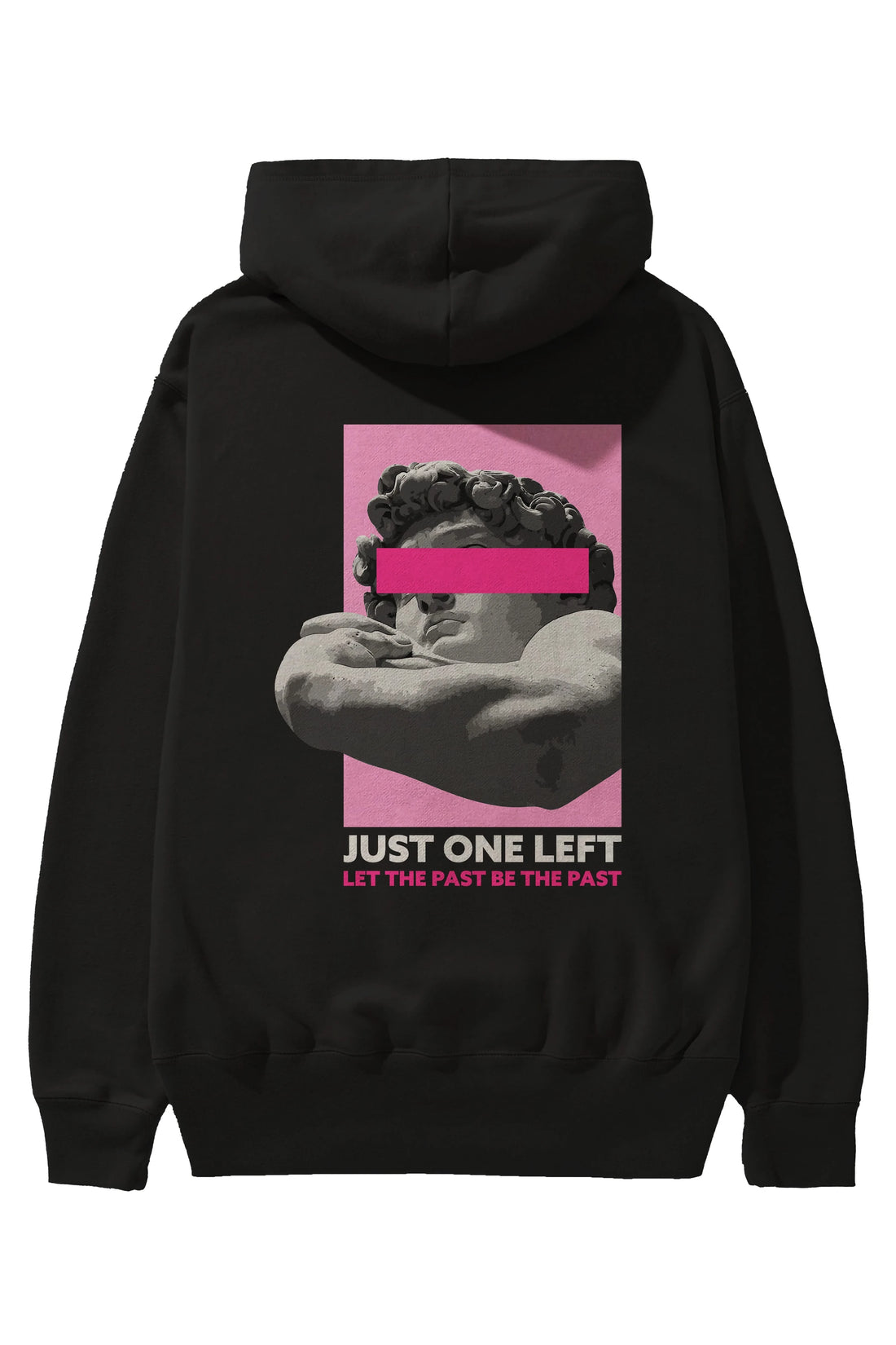 Just One Left Arka Baskılı Hoodie Oversize Kapüşonlu Sweatshirt Erkek Kadın Unisex