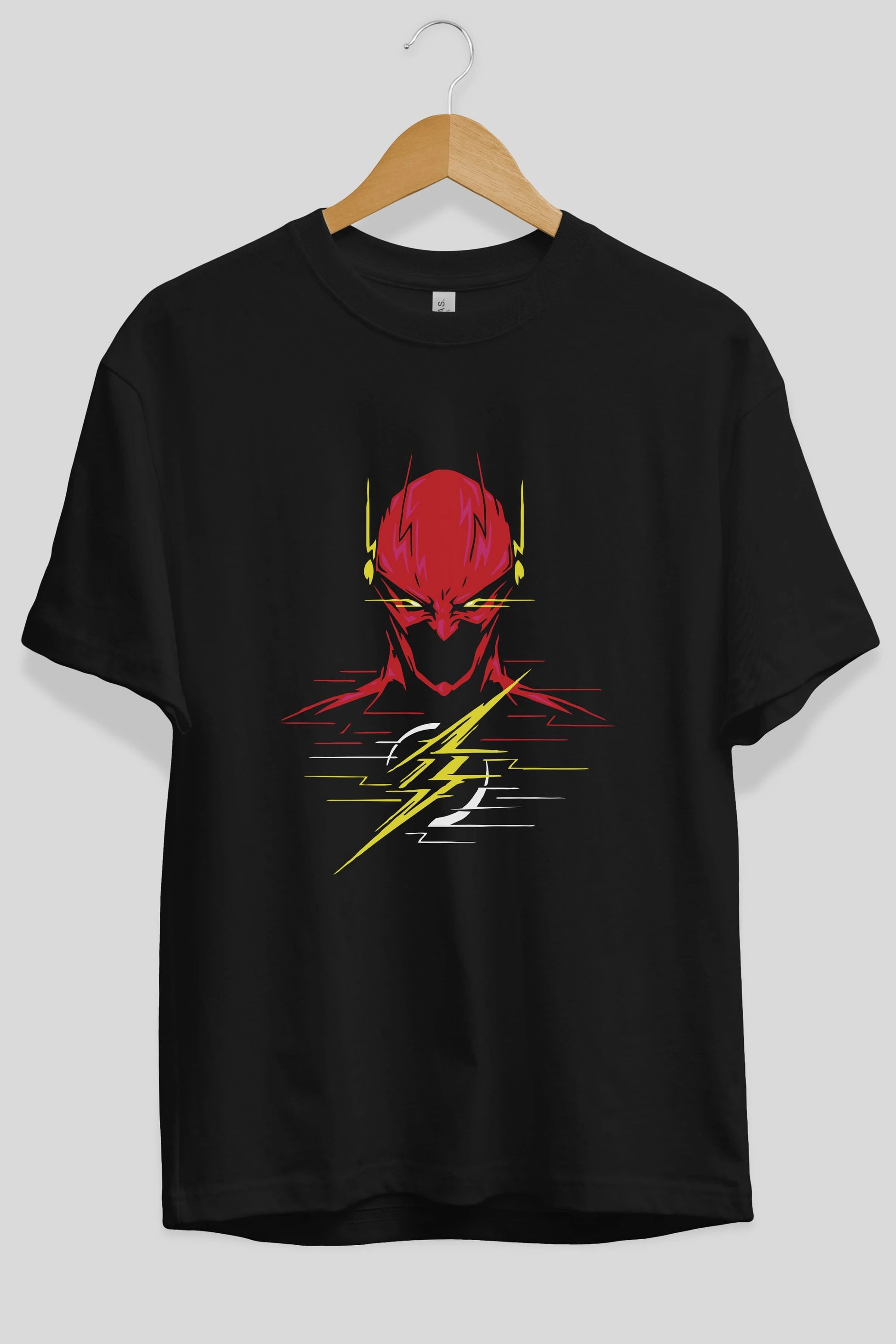 Flash Avengers (2) Ön Baskılı Oversize t-shirt Erkek Kadın Unisex %100 Pamuk Bisiklet Yaka tişort
