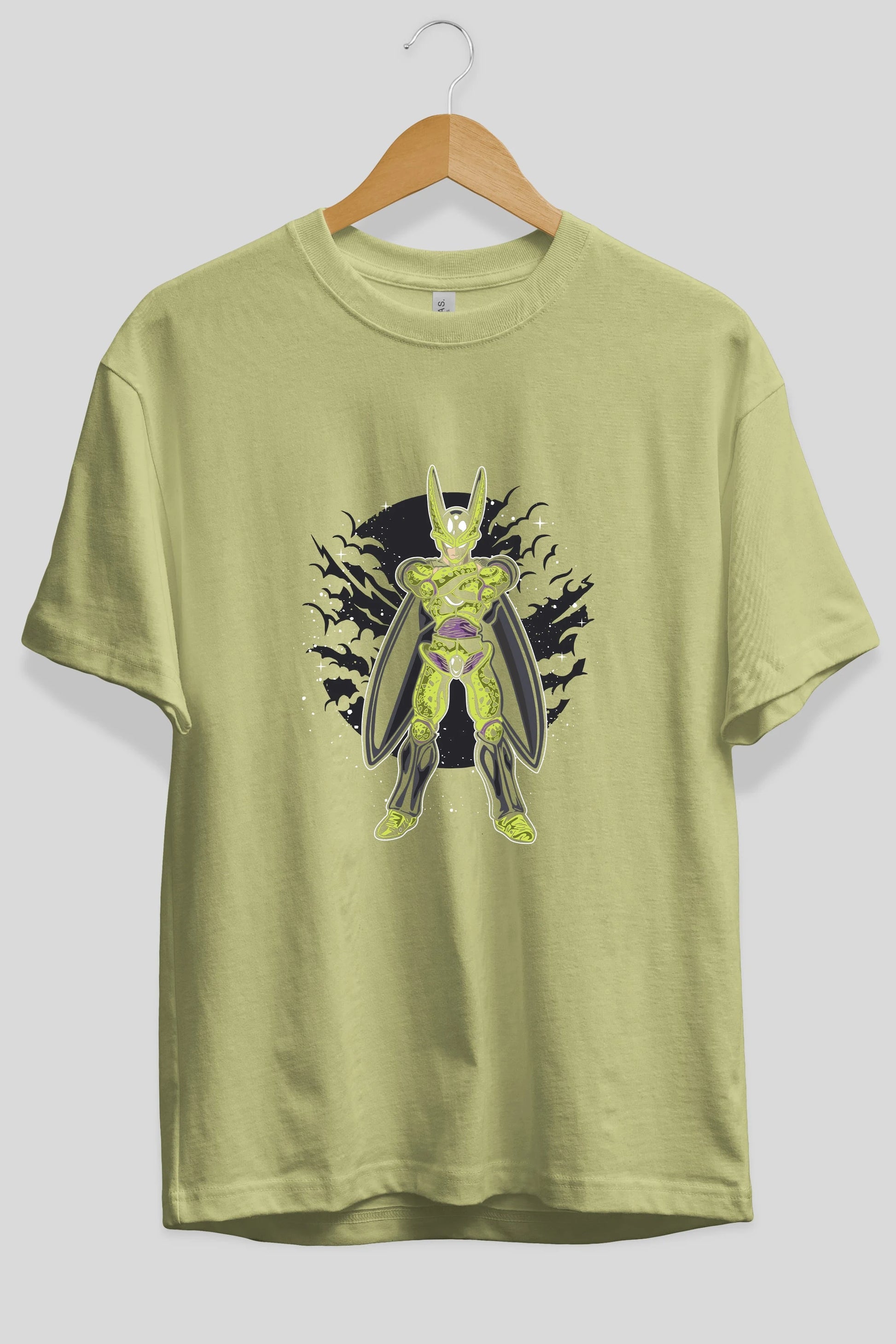 CELL Ön Baskılı Oversize t-shirt Erkek Kadın Unisex %100 Pamuk tişort