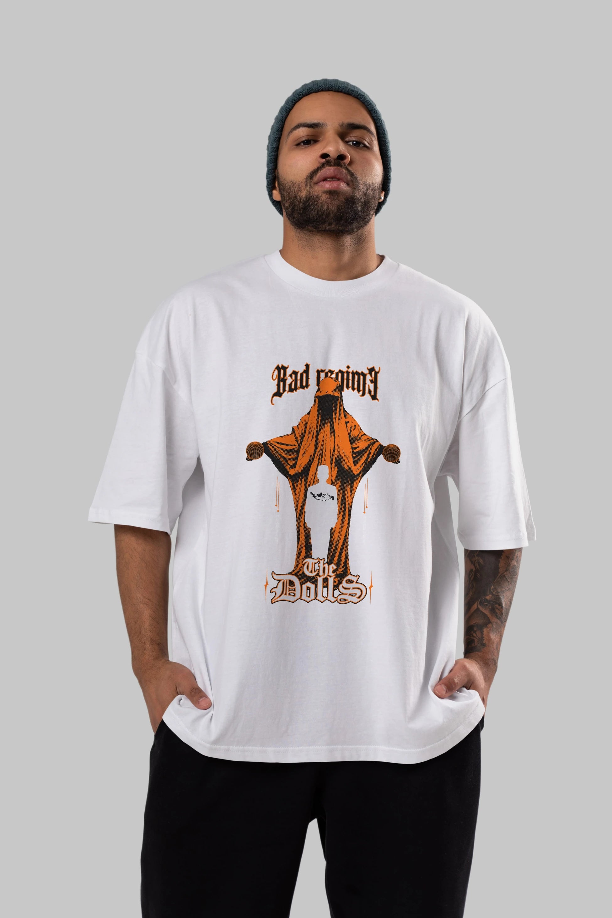 The Dolls Ön Baskılı Oversize t-shirt Erkek Kadın Unisex