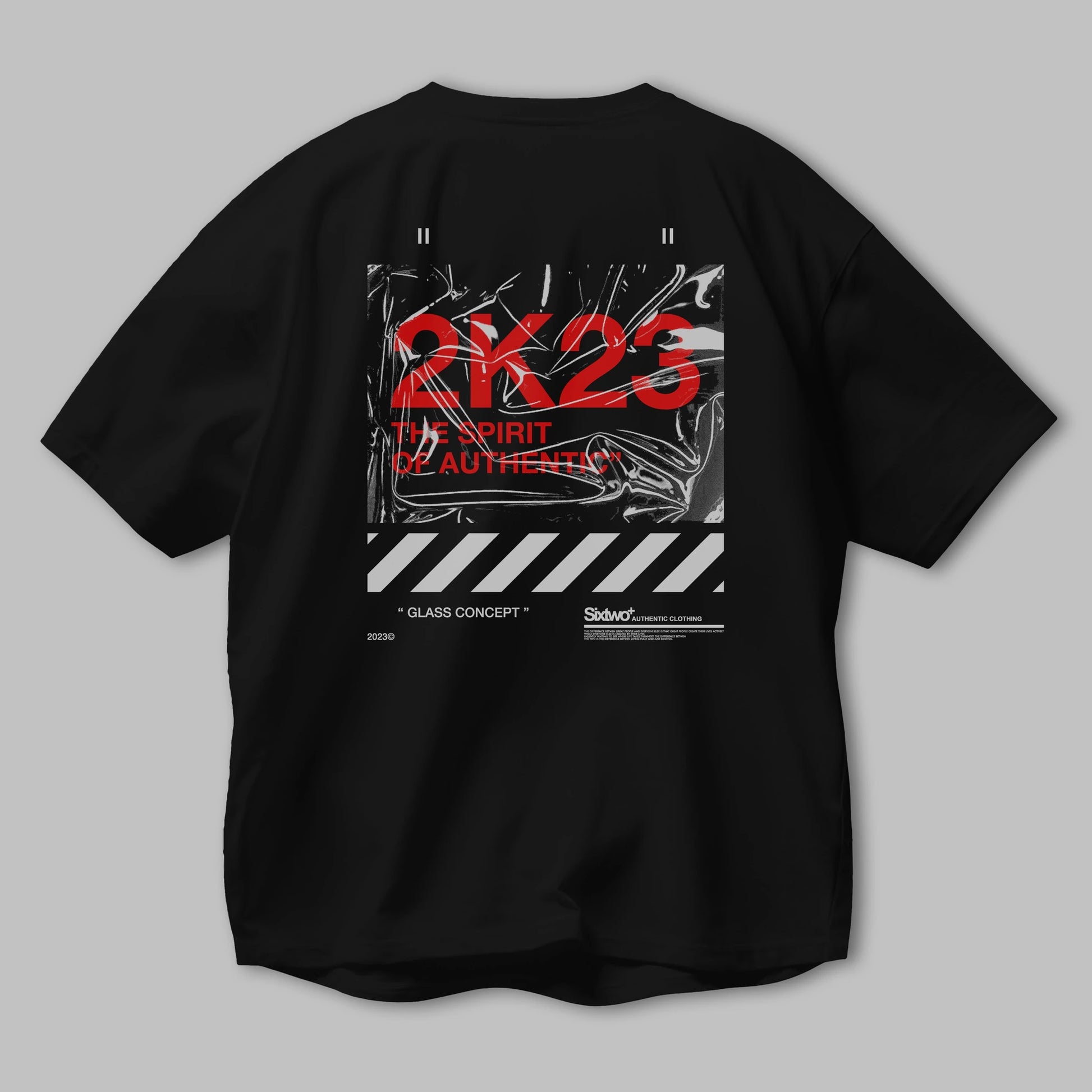 The Spirit Arka Baskılı Oversize t-shirt Erkek Kadın Unisex