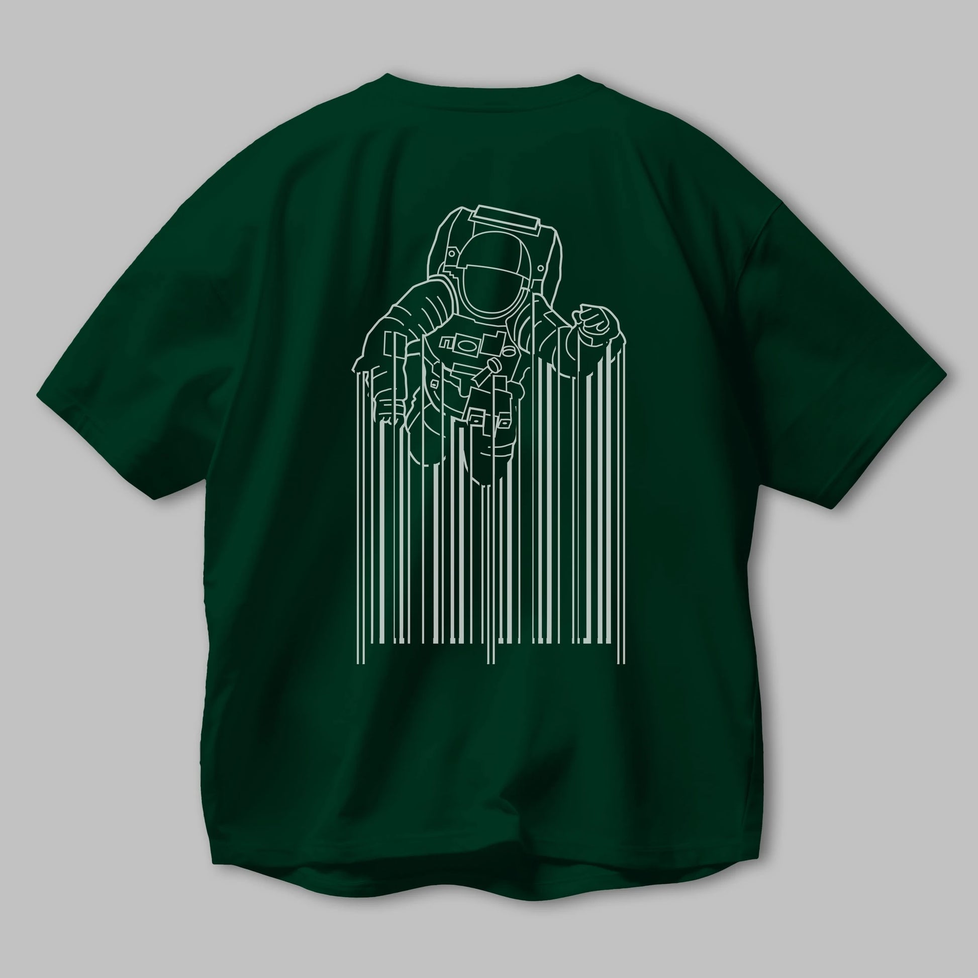Astrocode Arka Baskılı Oversize t-shirt %100 pamuk Erkek Kadın Unisex