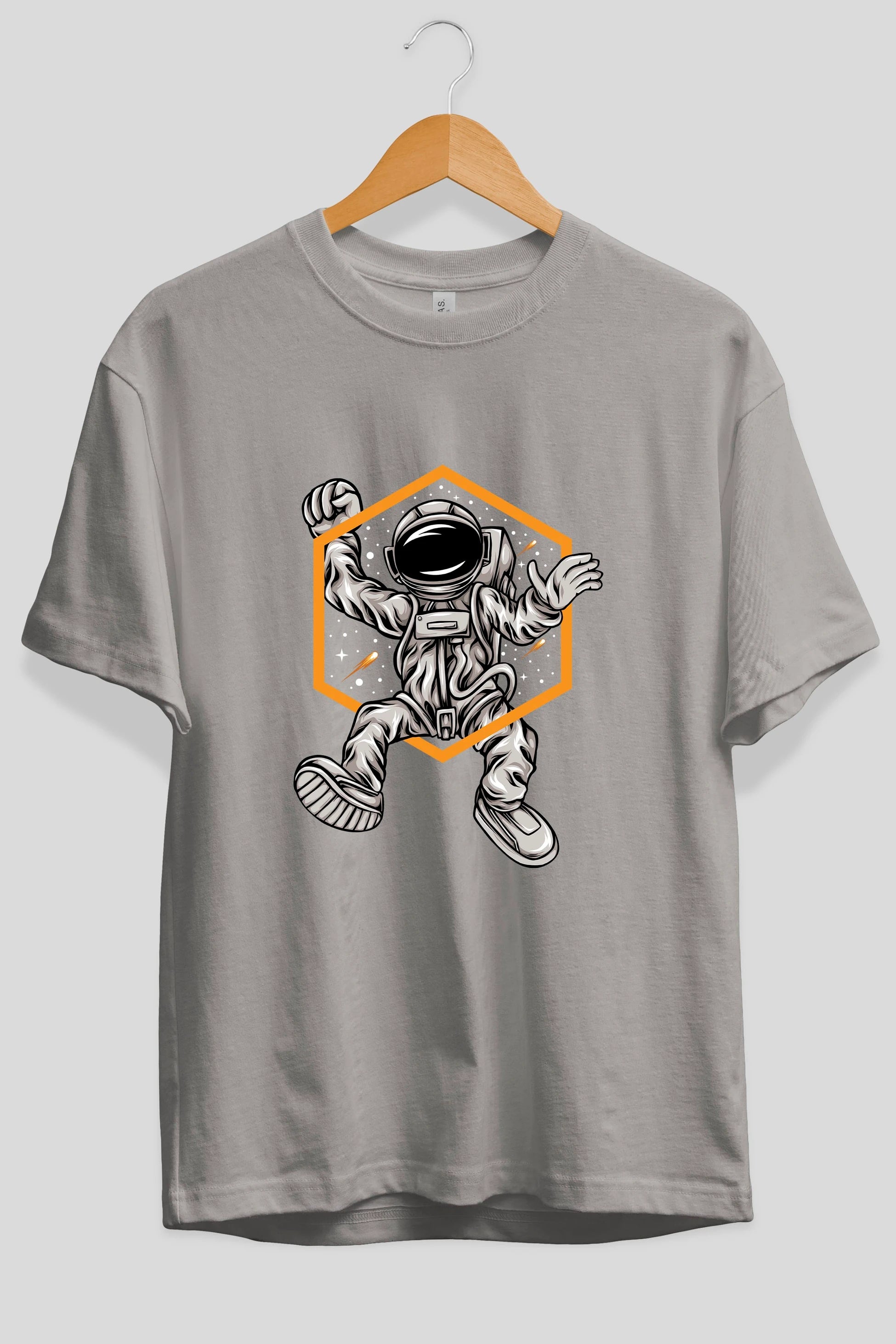 Astrofun Ön Baskılı Oversize t-shirt Erkek Kadın Unisex