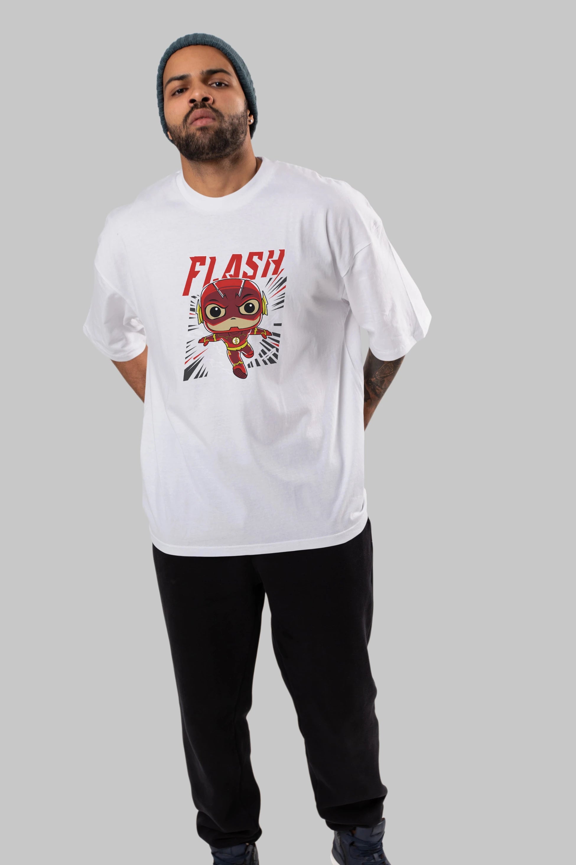 Flash Avengers (4) Ön Baskılı Oversize t-shirt Erkek Kadın Unisex %100 Pamuk Bisiklet Yaka tişort