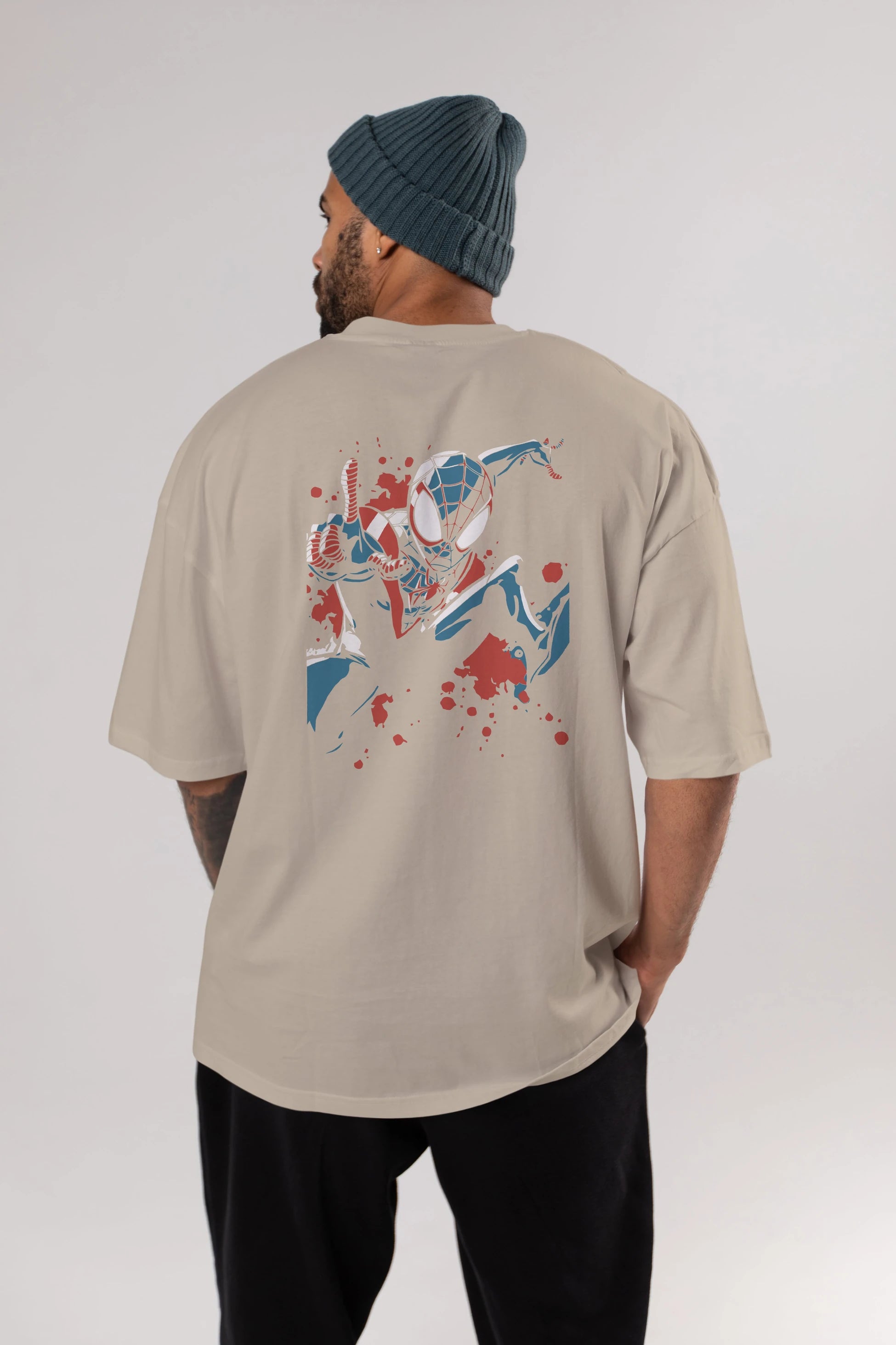 Venom (21) Arka Baskılı Oversize t-shirt Erkek Kadın Unisex %100 Pamuk Bisiklet Yaka tişort