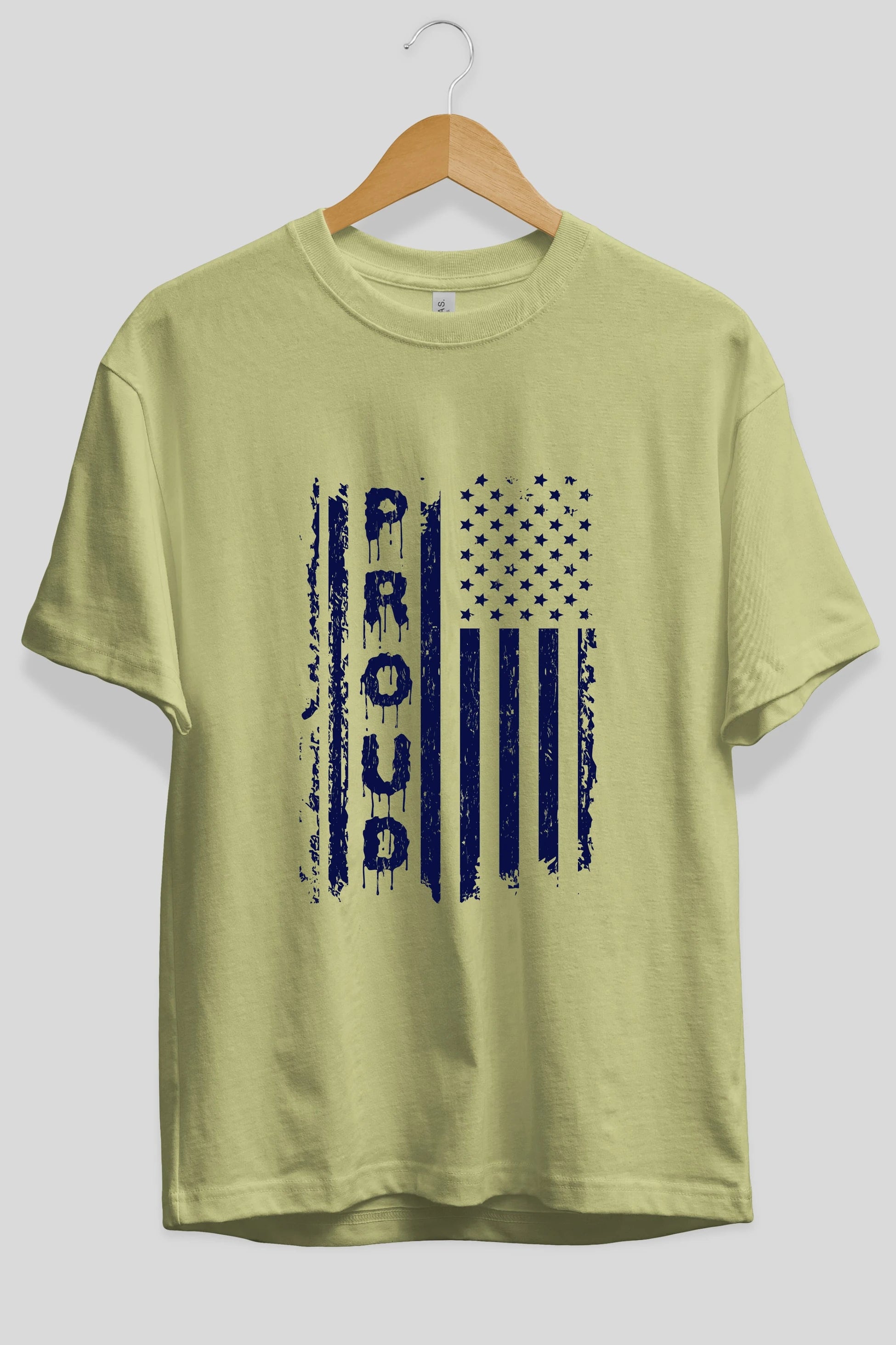 Proud Ön Baskılı Oversize t-shirt Erkek Kadın Unisex