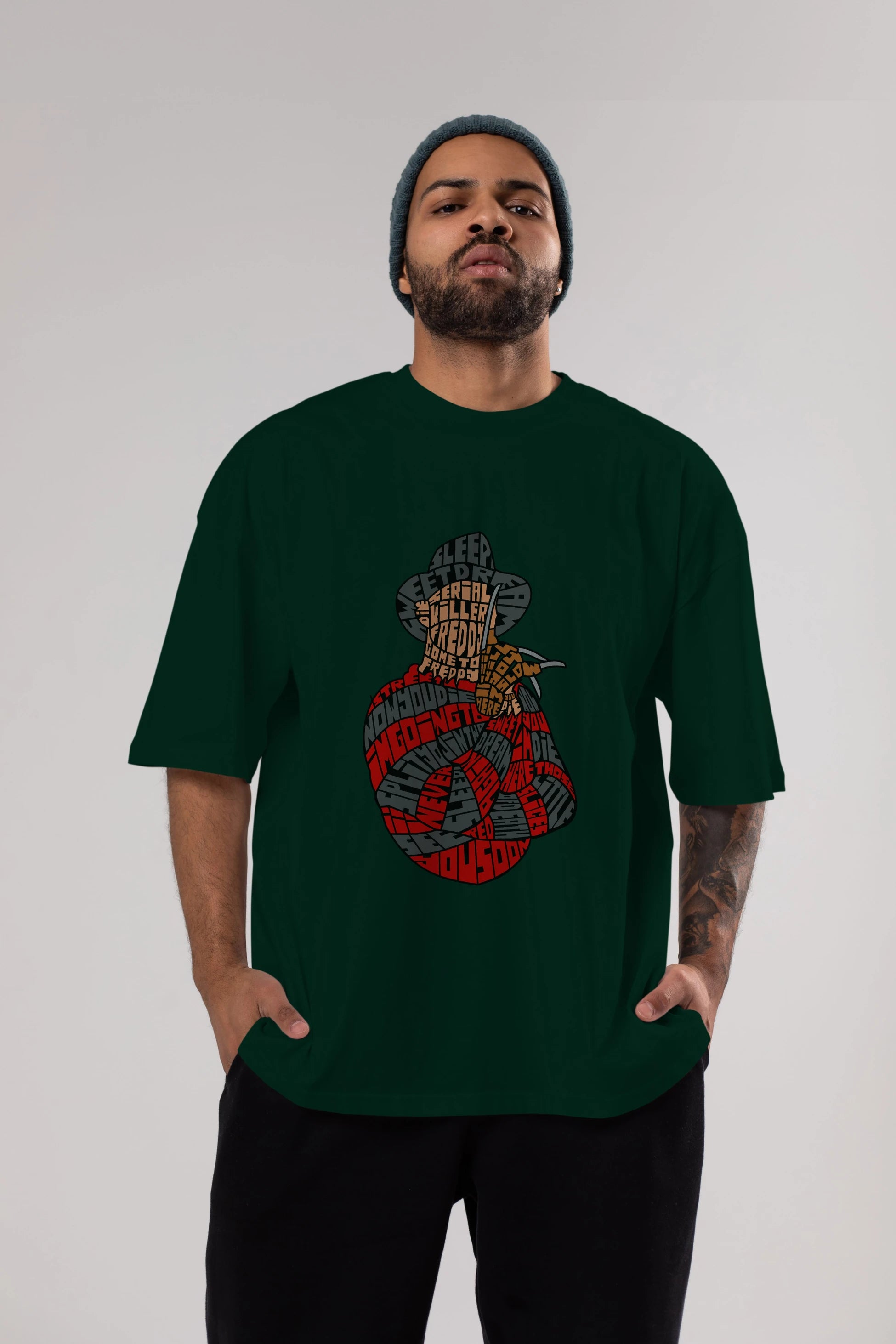 Sweet Dream Ön Baskılı Oversize t-shirt %100 pamuk Erkek Kadın Unisex