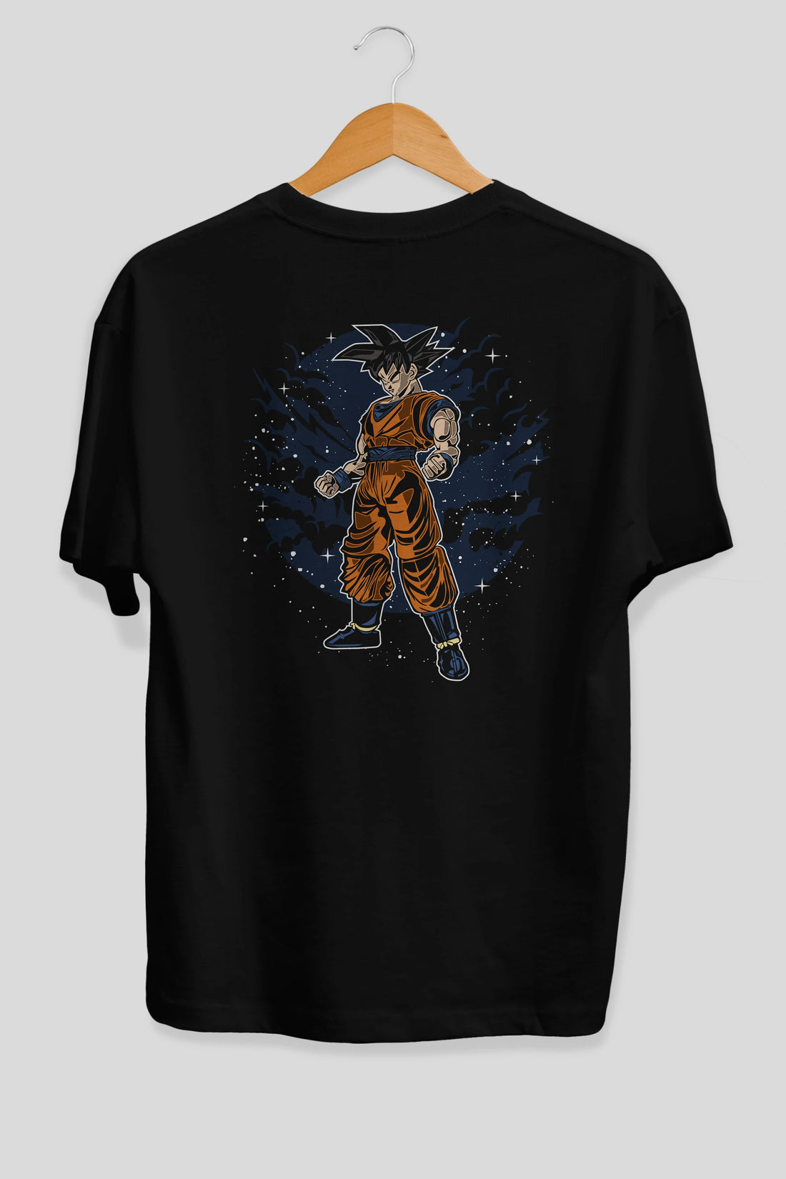 GOKU Arka Baskılı Oversize t-shirt Erkek Kadın Unisex %100 Pamuk