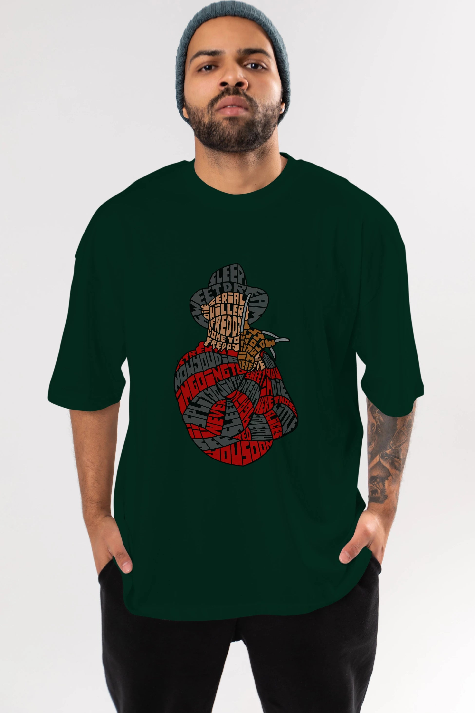 Sweet Dream Ön Baskılı Oversize t-shirt %100 pamuk Erkek Kadın Unisex