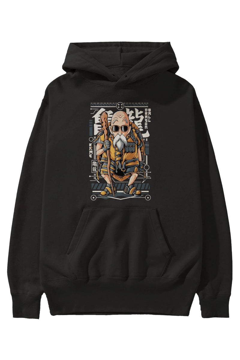 roshi new Anime Ön Baskılı Hoodie Oversize Kapüşonlu Sweatshirt Erkek Kadın Unisex - Cilexi