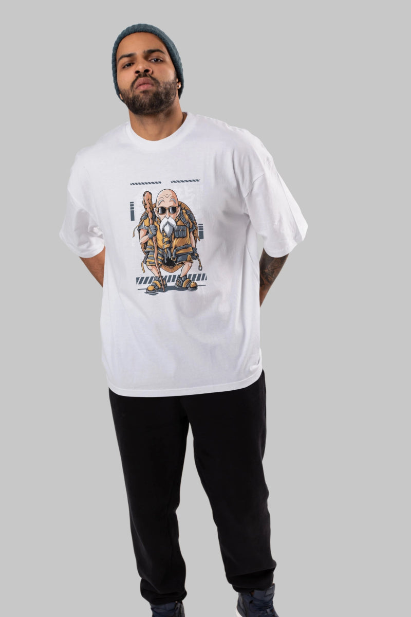roshi new Anime Ön Baskılı Oversize t-shirt %100 pamuk Erkek Kadın Unisex - Cilexi