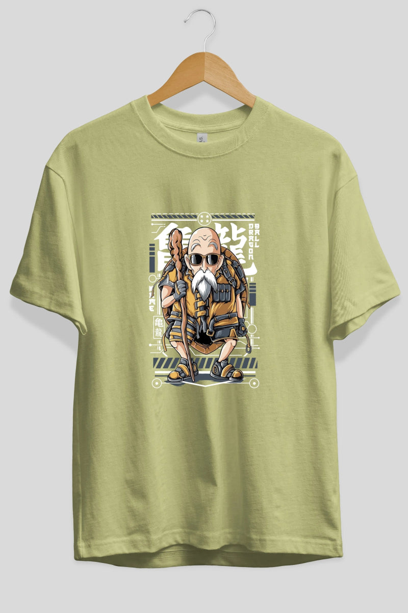 roshi new Anime Ön Baskılı Oversize t-shirt %100 pamuk Erkek Kadın Unisex - Cilexi