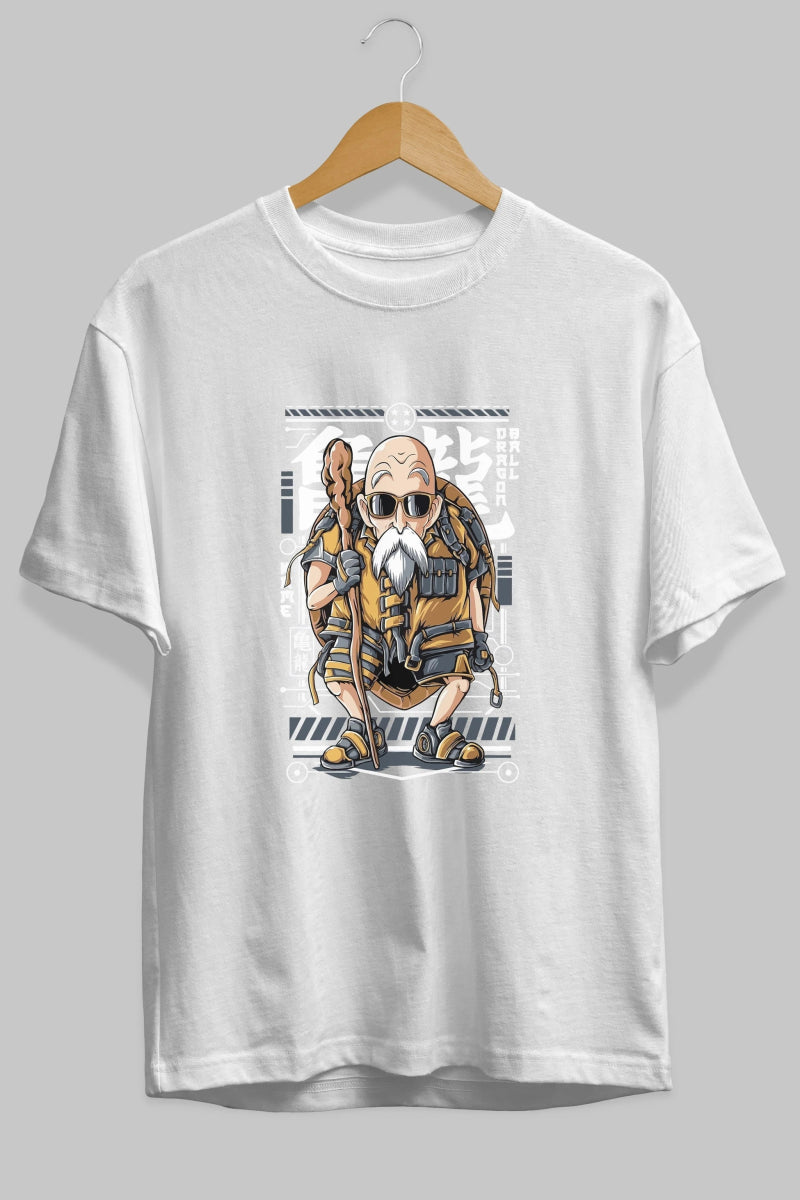 roshi new Anime Ön Baskılı Oversize t-shirt %100 pamuk Erkek Kadın Unisex - Cilexi