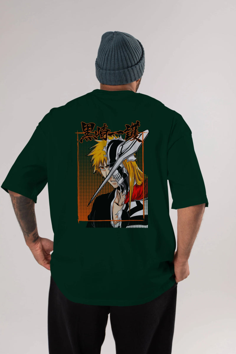 thelust Anime Arka Baskılı Oversize t-shirt Erkek Kadın Unisex - Cilexi