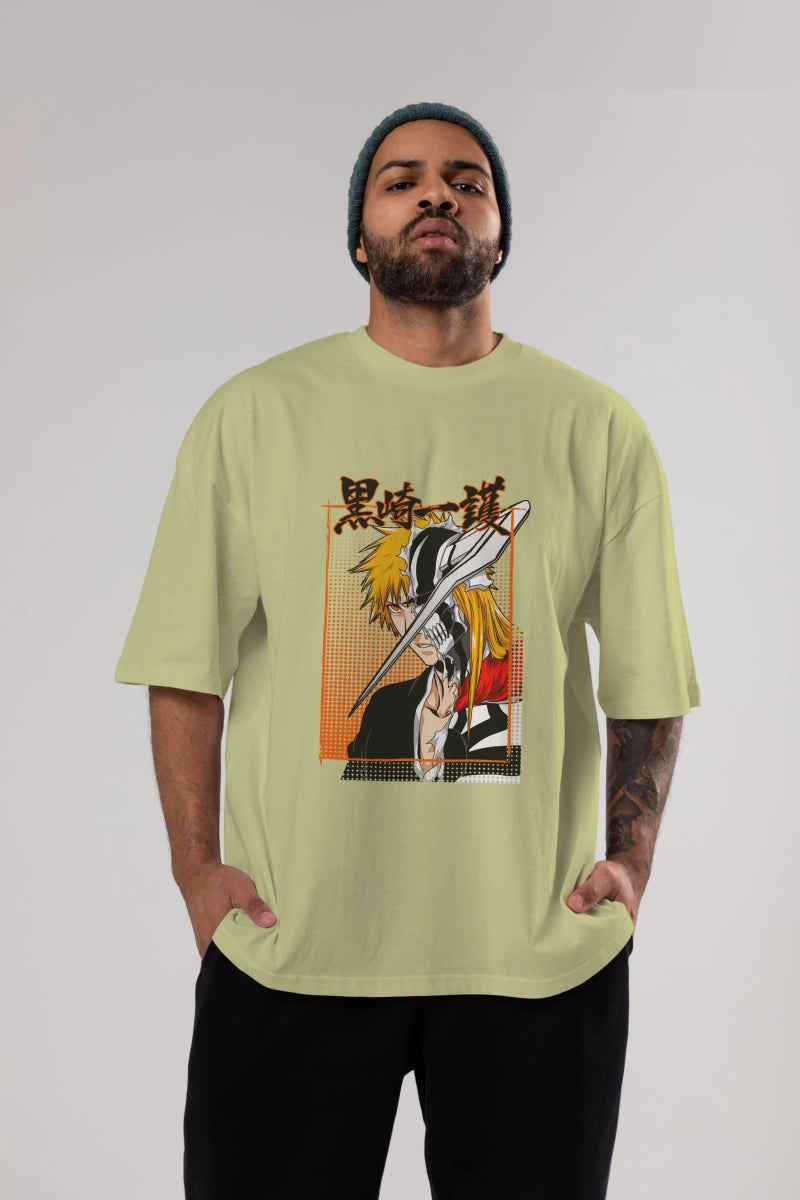 thelust Anime Ön Baskılı Oversize t-shirt %100 pamuk Erkek Kadın Unisex - Cilexi