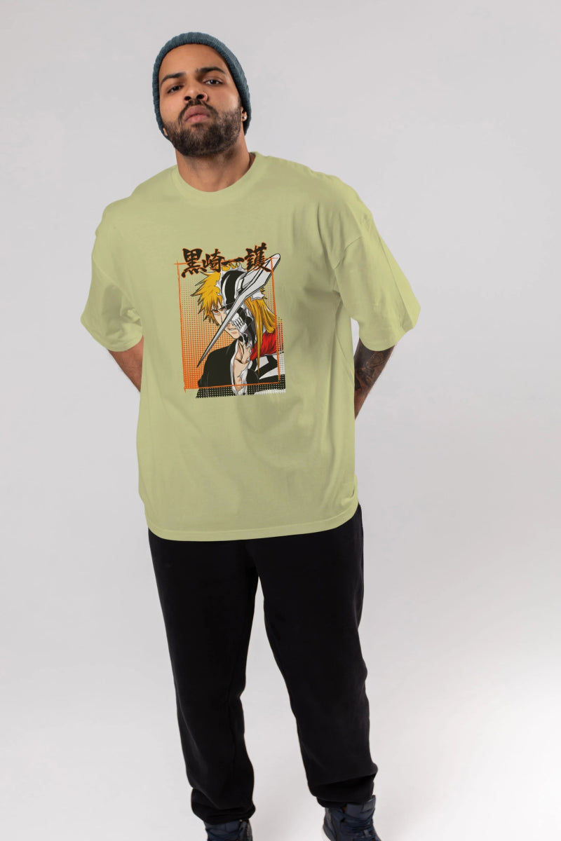 thelust Anime Ön Baskılı Oversize t-shirt %100 pamuk Erkek Kadın Unisex - Cilexi
