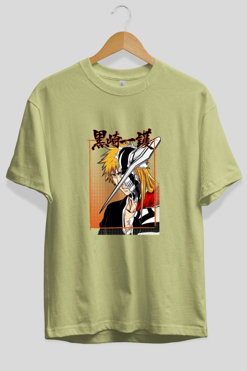 thelust Anime Ön Baskılı Oversize t-shirt %100 pamuk Erkek Kadın Unisex - Cilexi