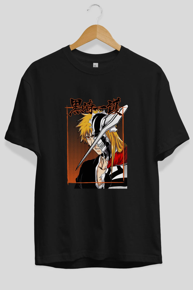 thelust Anime Ön Baskılı Oversize t-shirt %100 pamuk Erkek Kadın Unisex - Cilexi