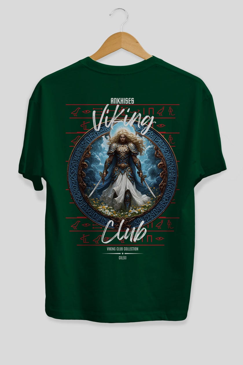 Baldur Baskılı Oversize t-shirt Erkek Kadın %100 Pamuk Bisiklet Yaka tişort