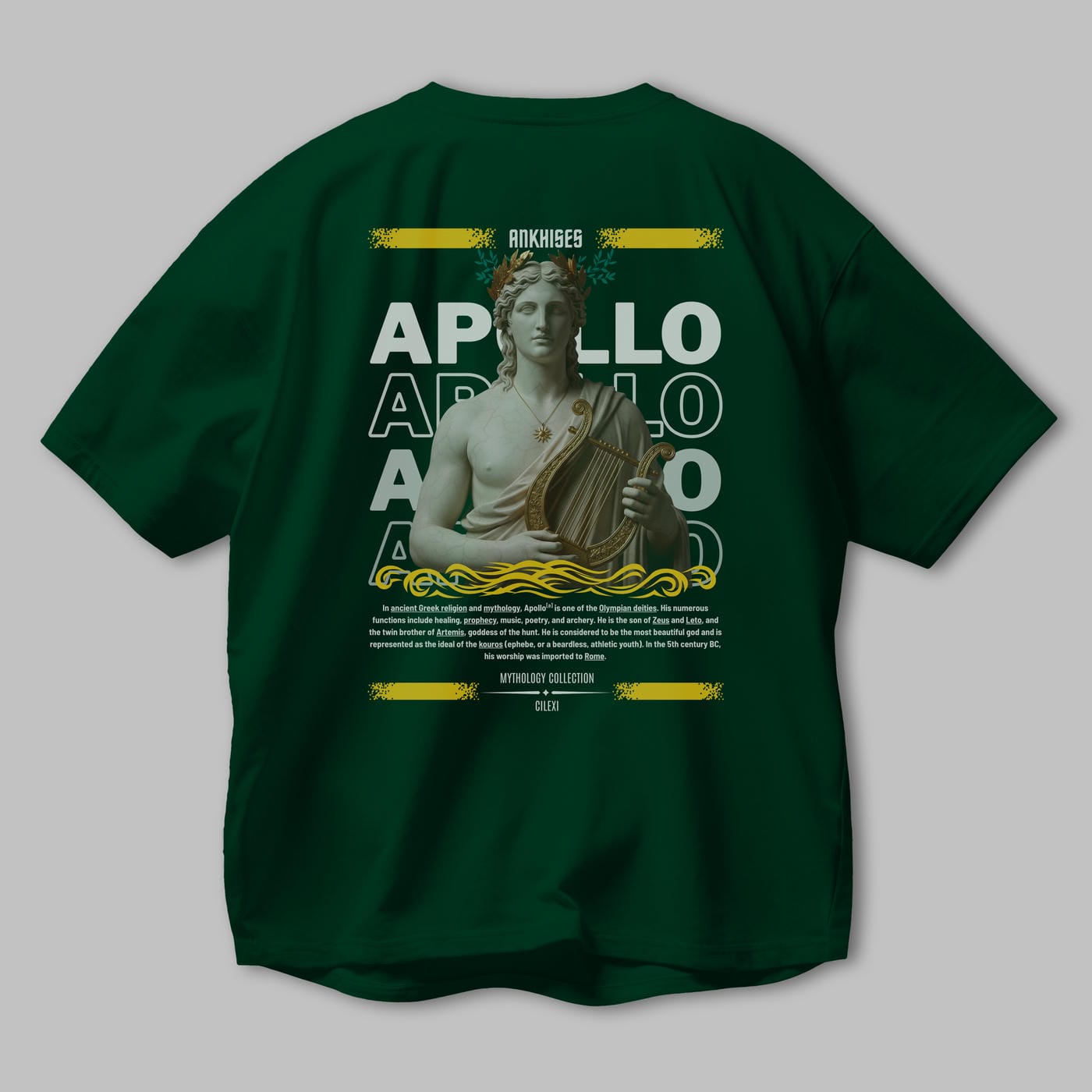 Apollo 1 Arka Baskılı Oversize t-shirt Erkek Kadın %100 Pamuk Bisiklet Yaka tişort