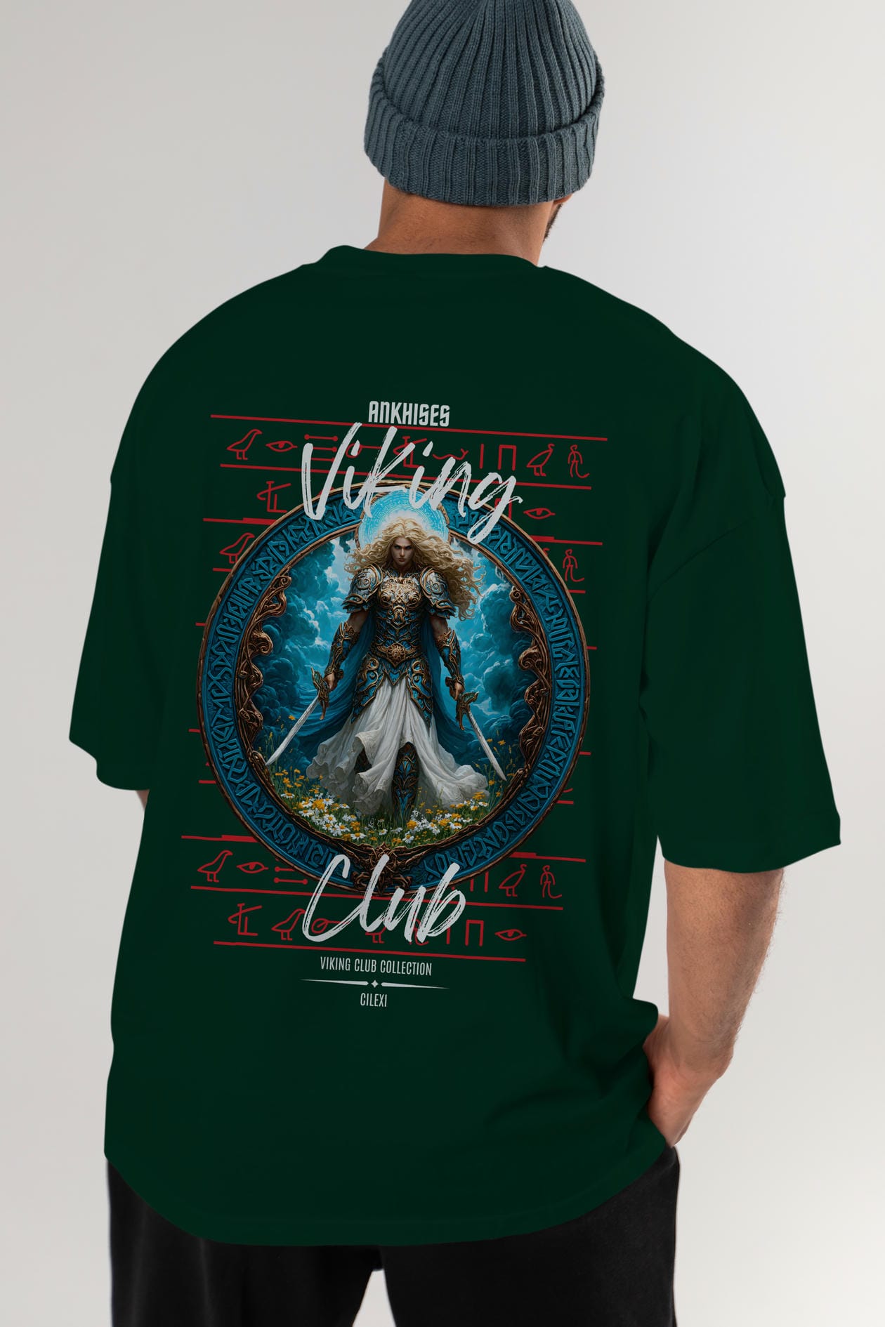 Baldur Baskılı Oversize t-shirt Erkek Kadın %100 Pamuk Bisiklet Yaka tişort